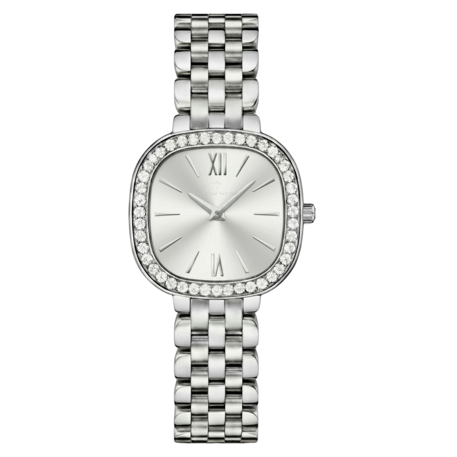 Christian Van Sant Rivoli 24mm White Dial Quartz Women's Watch CV1260