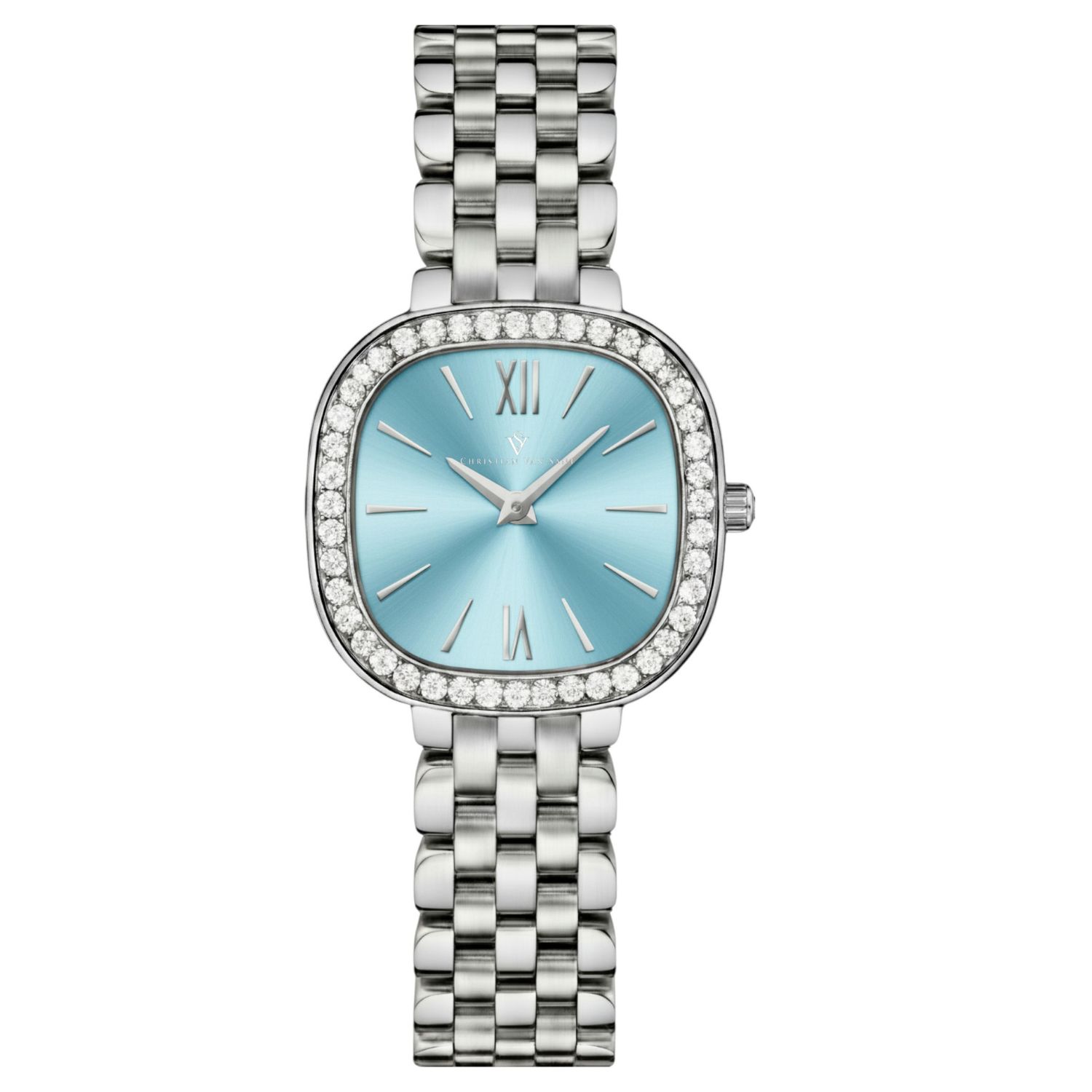 Christian Van Sant Rivoli 24mm Blue Dial Quartz Women's Watch CV1262