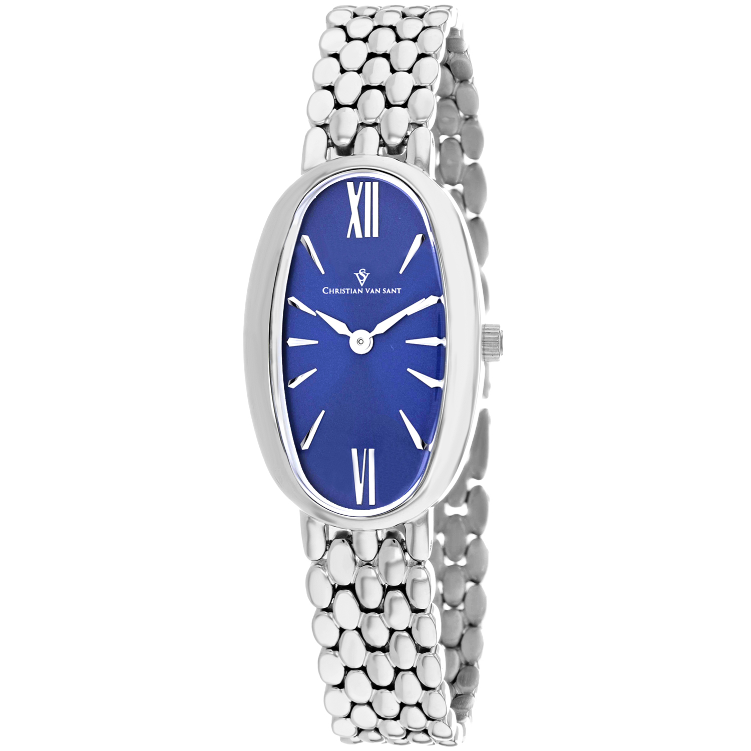 Christian Van Sant Lucia 31mm Blue Dial Quartz Women's Watch CV1812