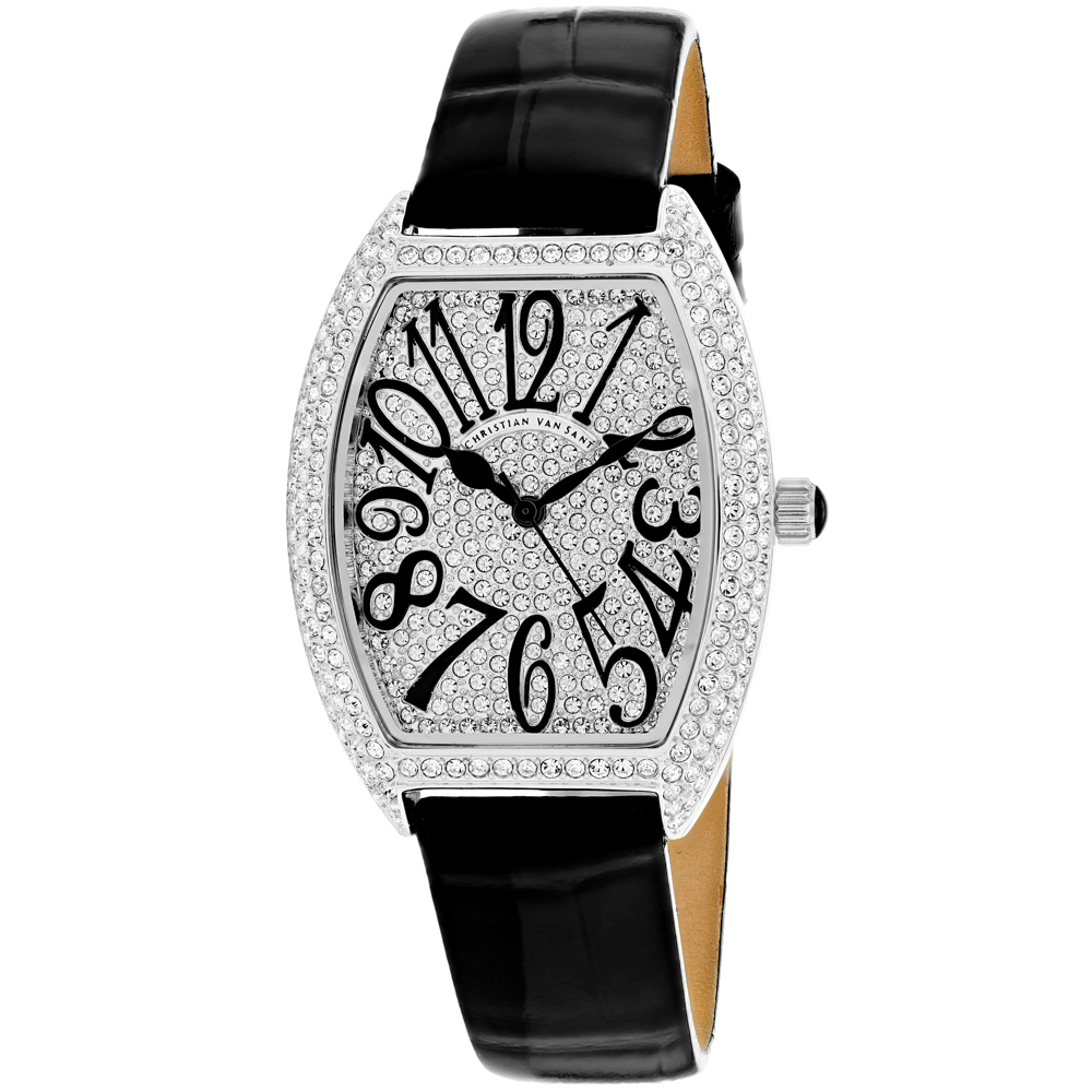 Christian Van Sant Elegant 42mm White Dial Quartz Women's Watch CV4821B