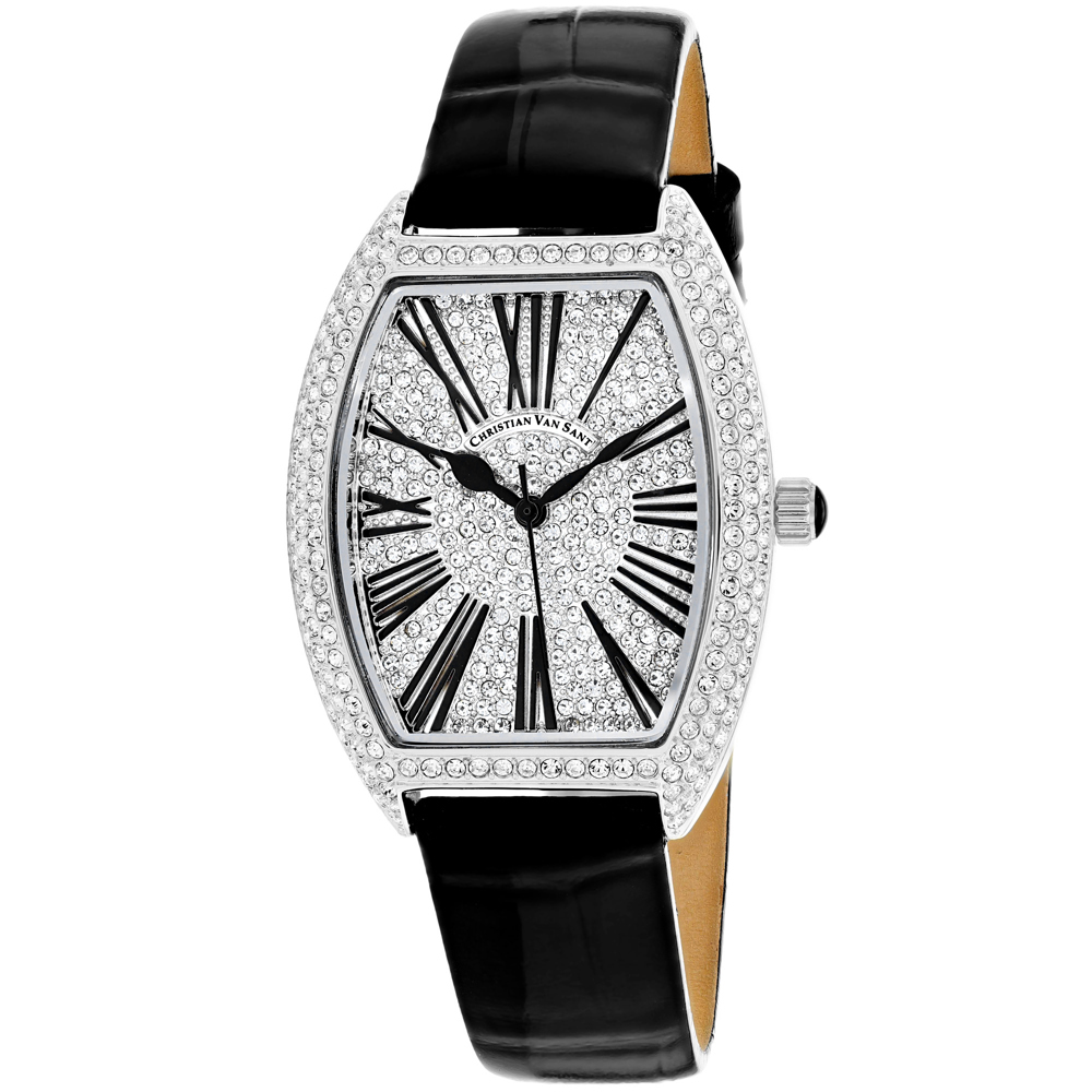 Christian Van Sant Chic 36mm Silver Dial Quartz Women's Watch CV4840