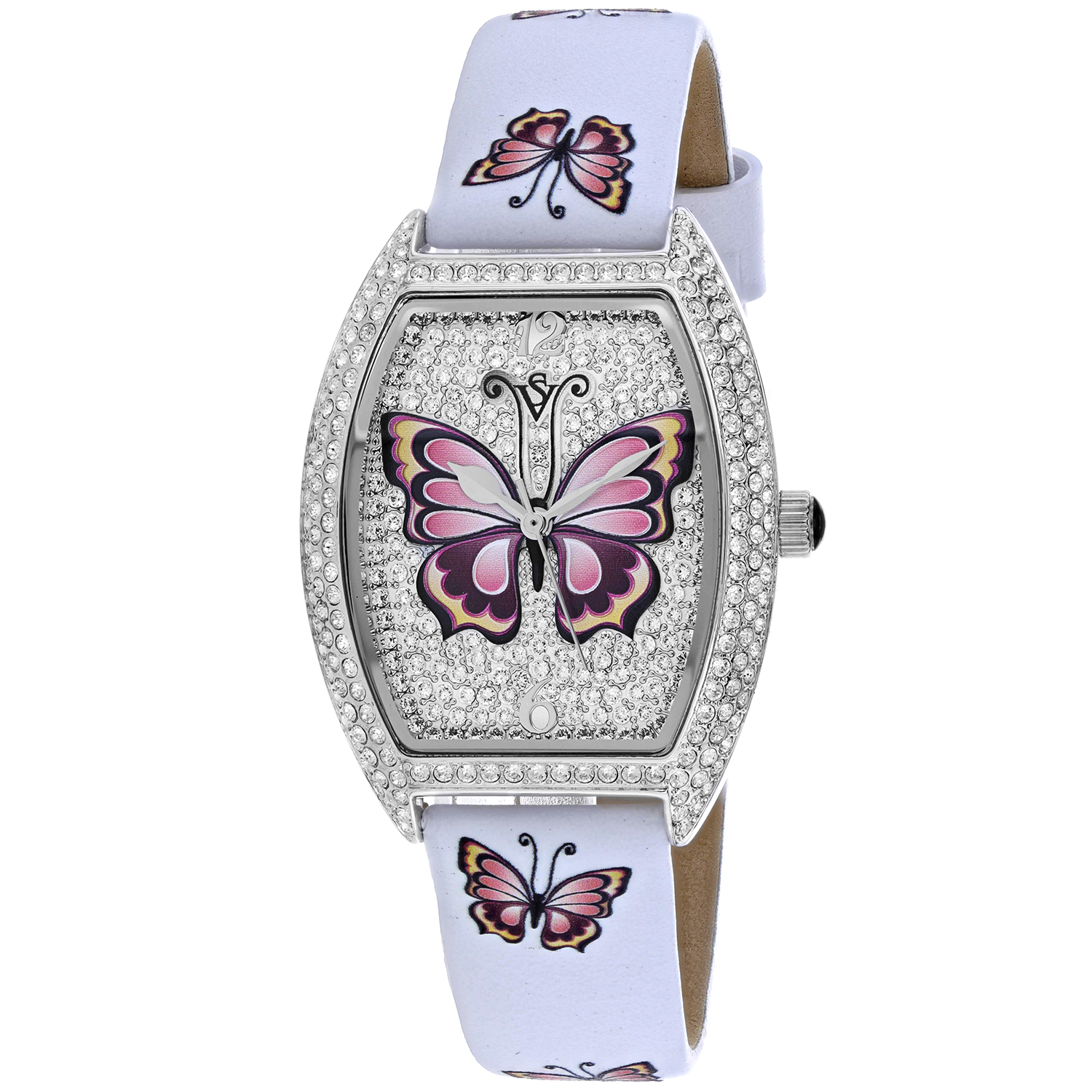 Christian Van Sant Papillon 36mm Silver Dial Quartz Women's Watch CV4871