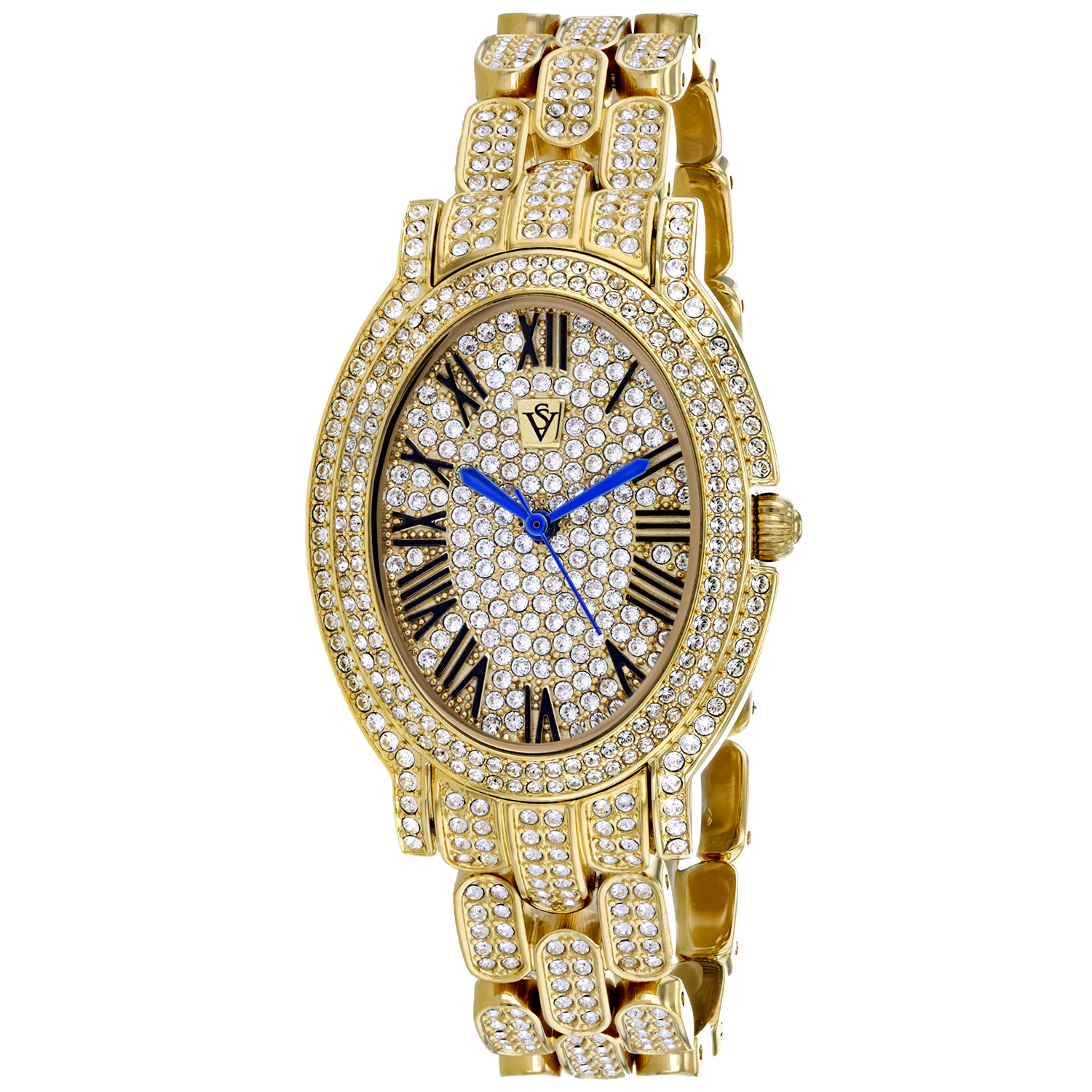 Christian Van Sant Amore 35mm Gold Dial Quartz Women's Watch CV7231