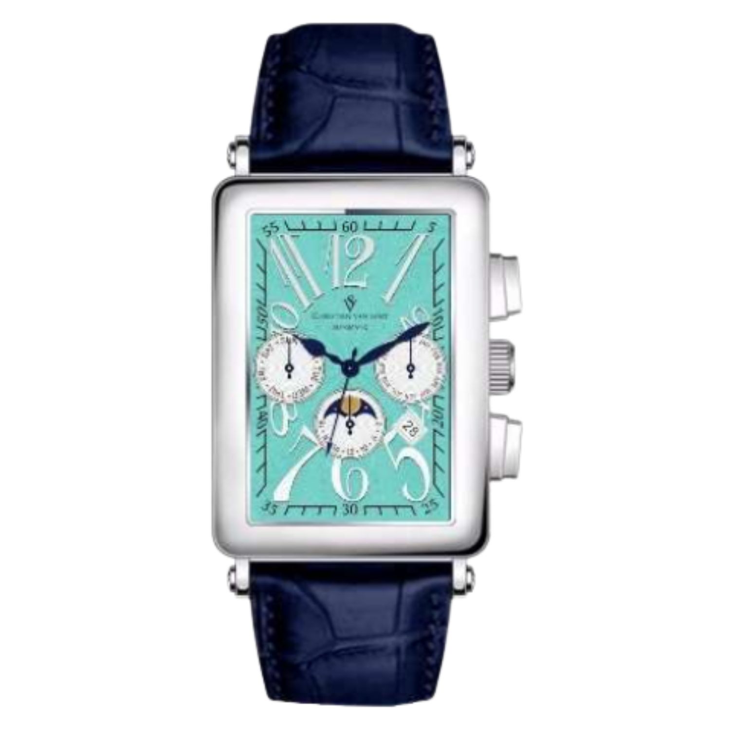 Christian Van Sant Prodigy 52mm Silver Dial Automatic Men's Watch CV9146