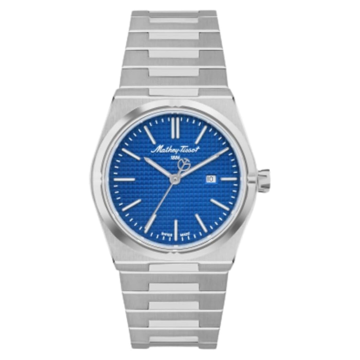 Mathey-Tissot Zoltan 36mm Blue Dial Quartz Women's Watch D117ABU