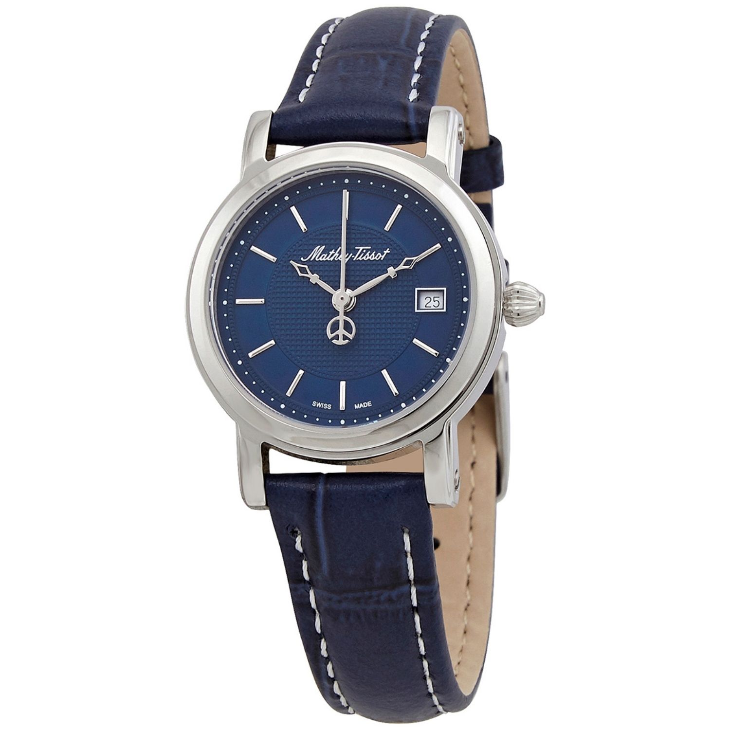 Mathey-Tissot City Vintage 28mm Blue Dial Quartz Women's Watch D31186ABU