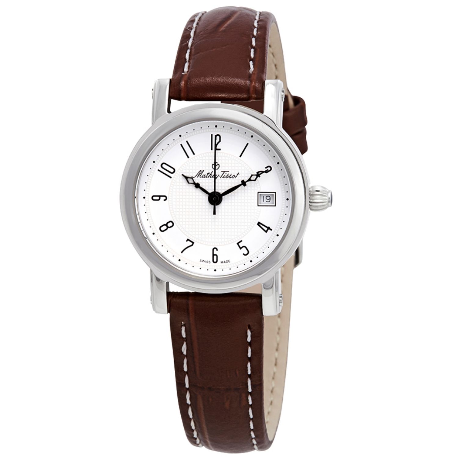 Mathey-Tissot City Vintage 28mm White Dial Quartz Women's Watch D31186AG