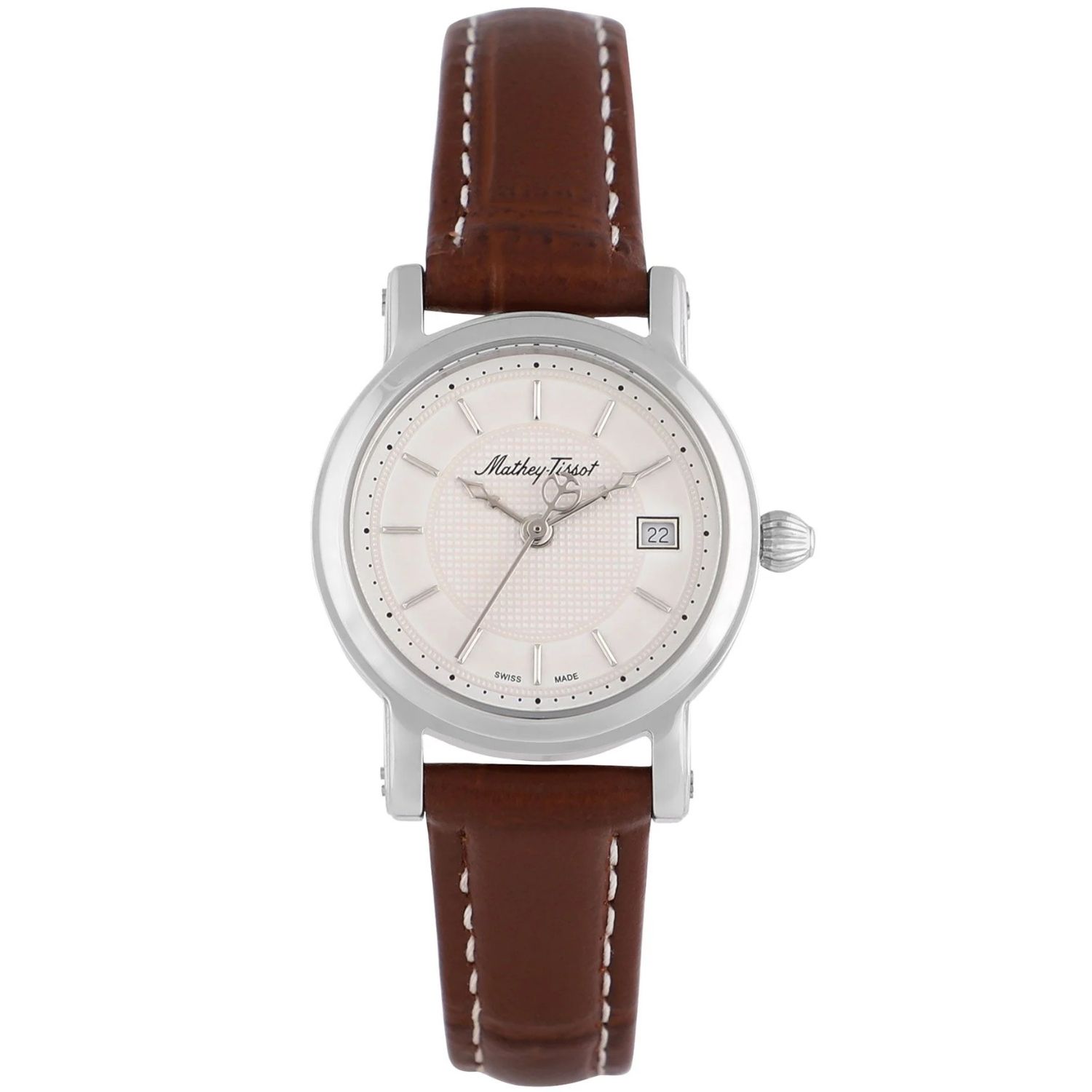 Mathey-Tissot City Vintage 28mm White Dial Quartz Women's Watch D31186AI