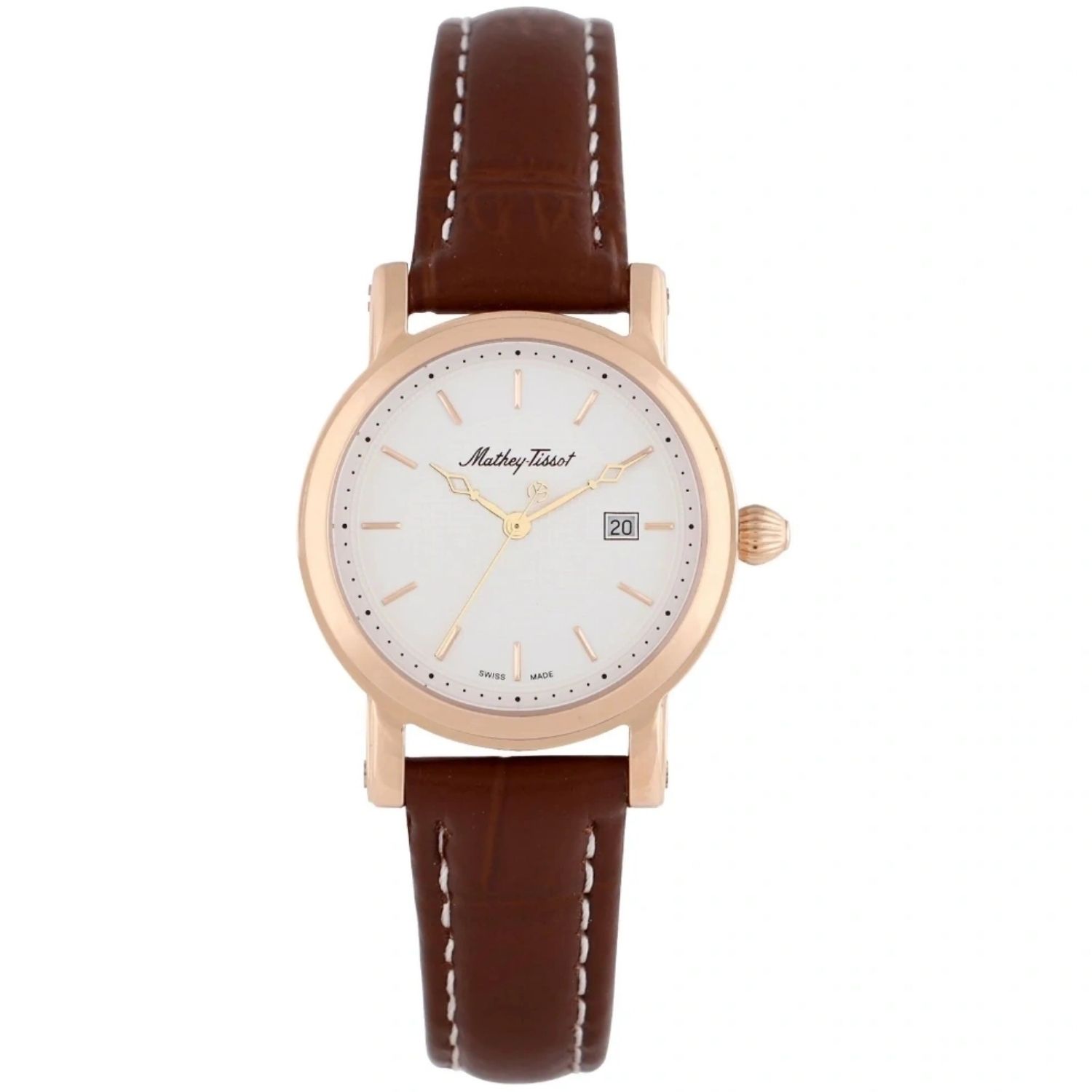 Mathey-Tissot City Vintage 28mm White Dial Quartz Women's Watch D31186PI