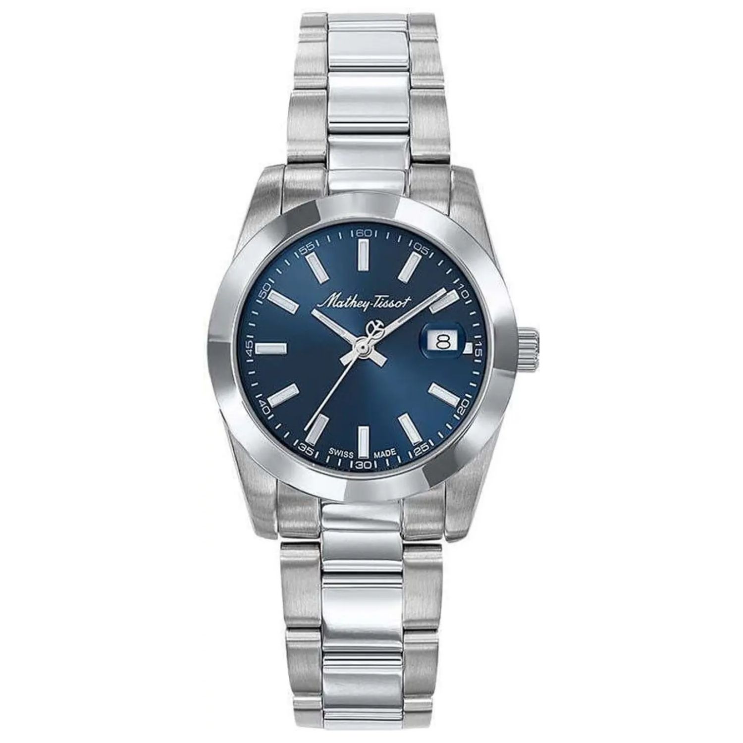 Mathey-Tissot Mathy I 30mm Blue Dial Quartz Women's Watch D450ABU