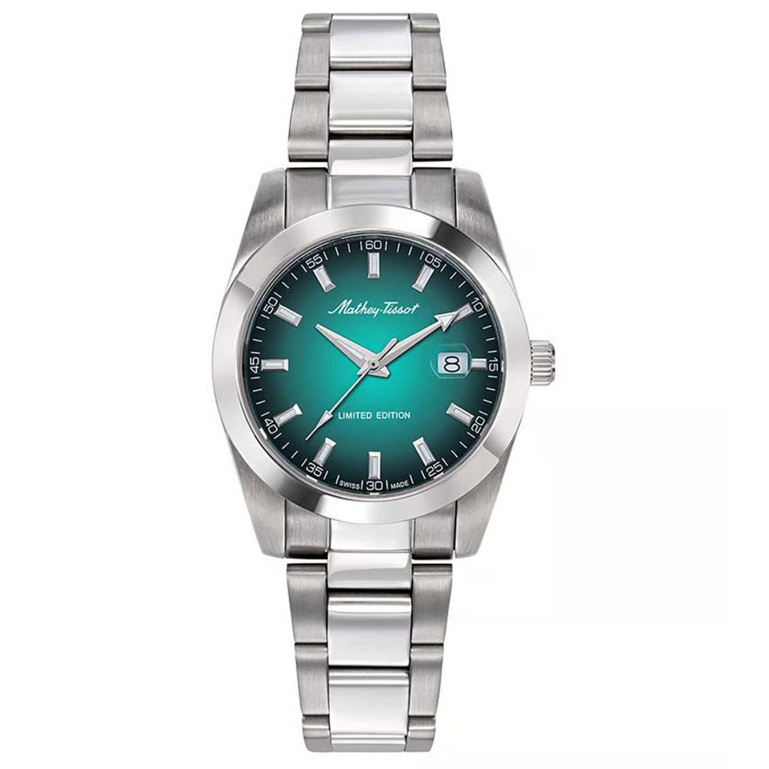 Mathey-Tissot Mathy Sunray 30mm Green Dial Quartz Women's Watch D451VEN