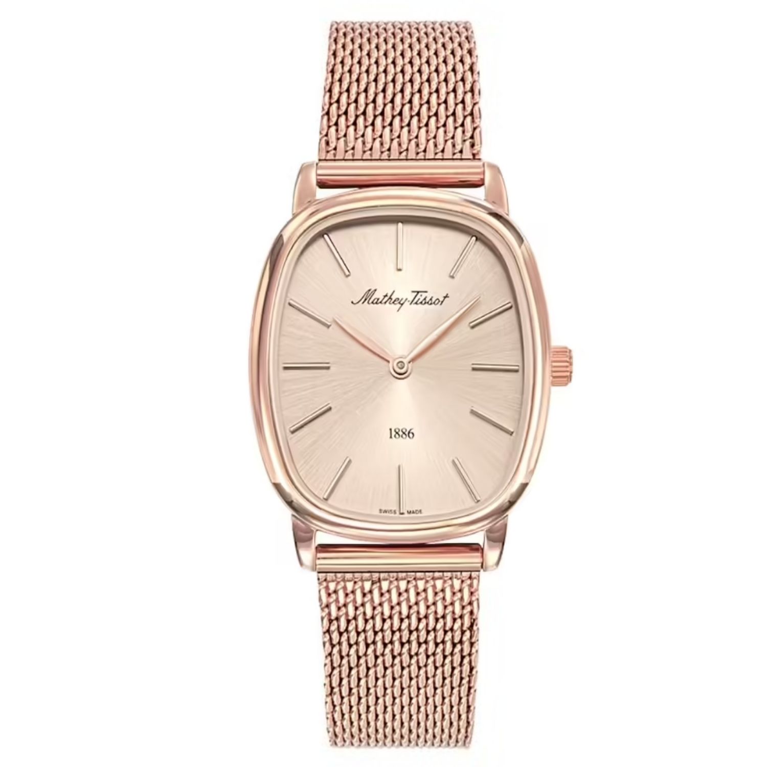 Mathey-Tissot Martin 34mm Pink Dial Quartz Men's Watch D7919PDI