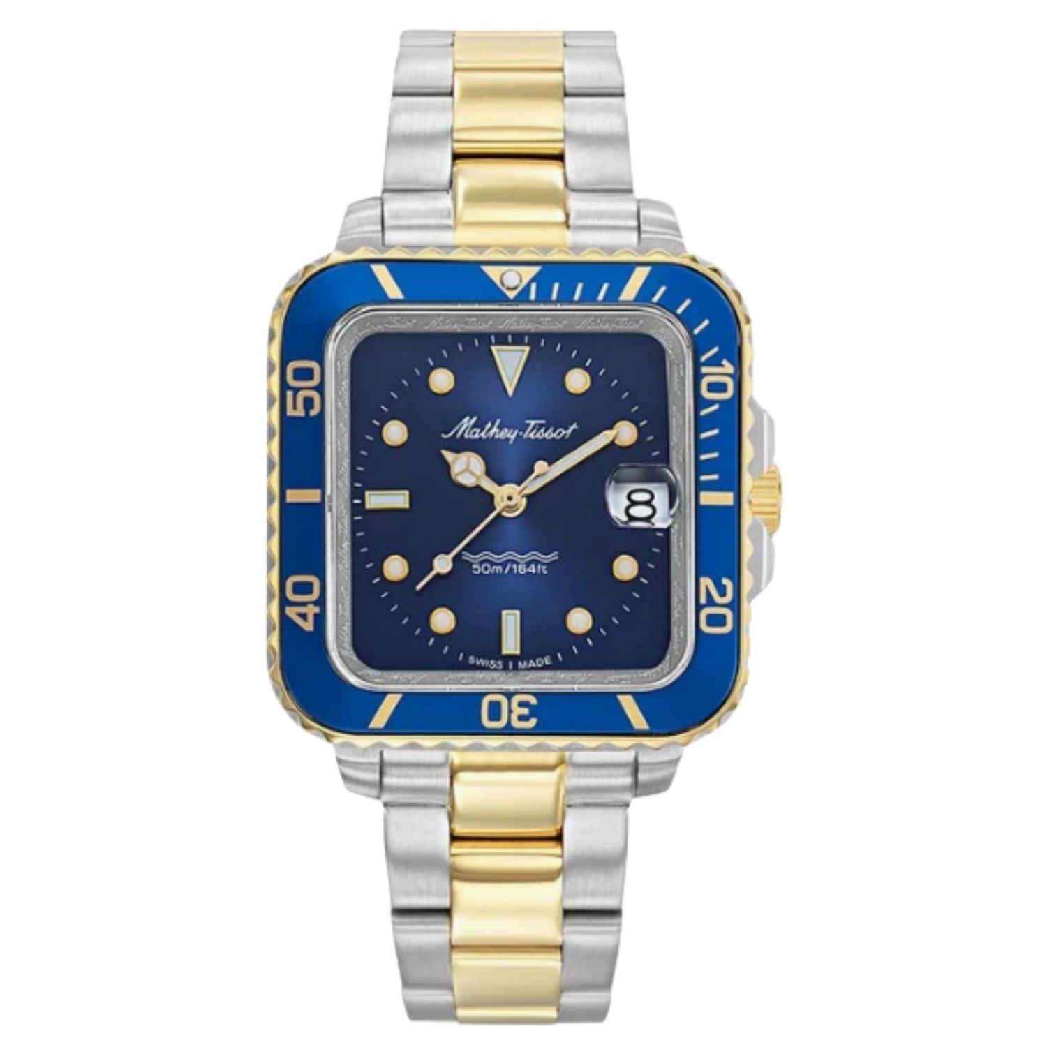 Mathey-Tissot Vintage 34mm Blue Dial Quartz Women's Watch D902QBBU