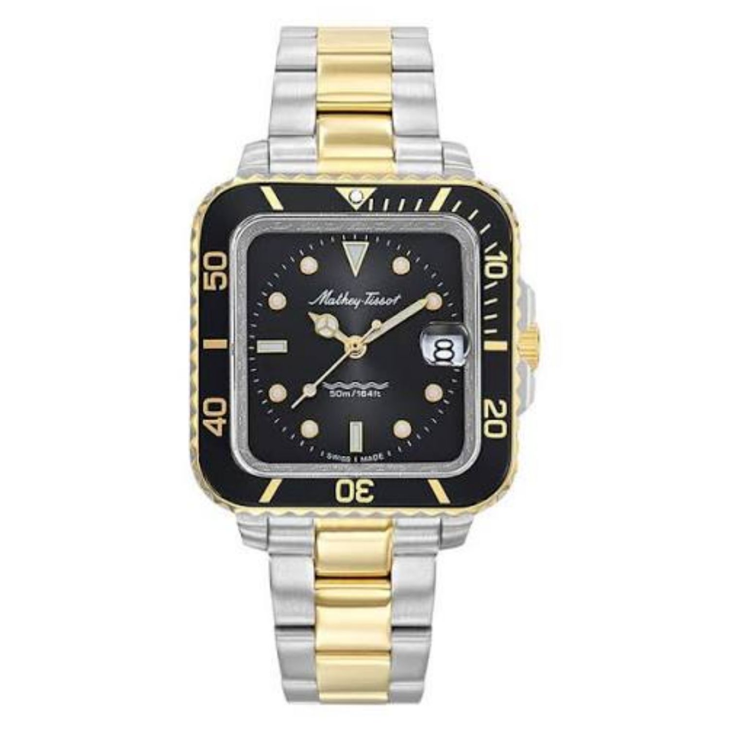 Mathey-Tissot Vintage 34mm Black Dial Quartz Women's Watch D902QBN