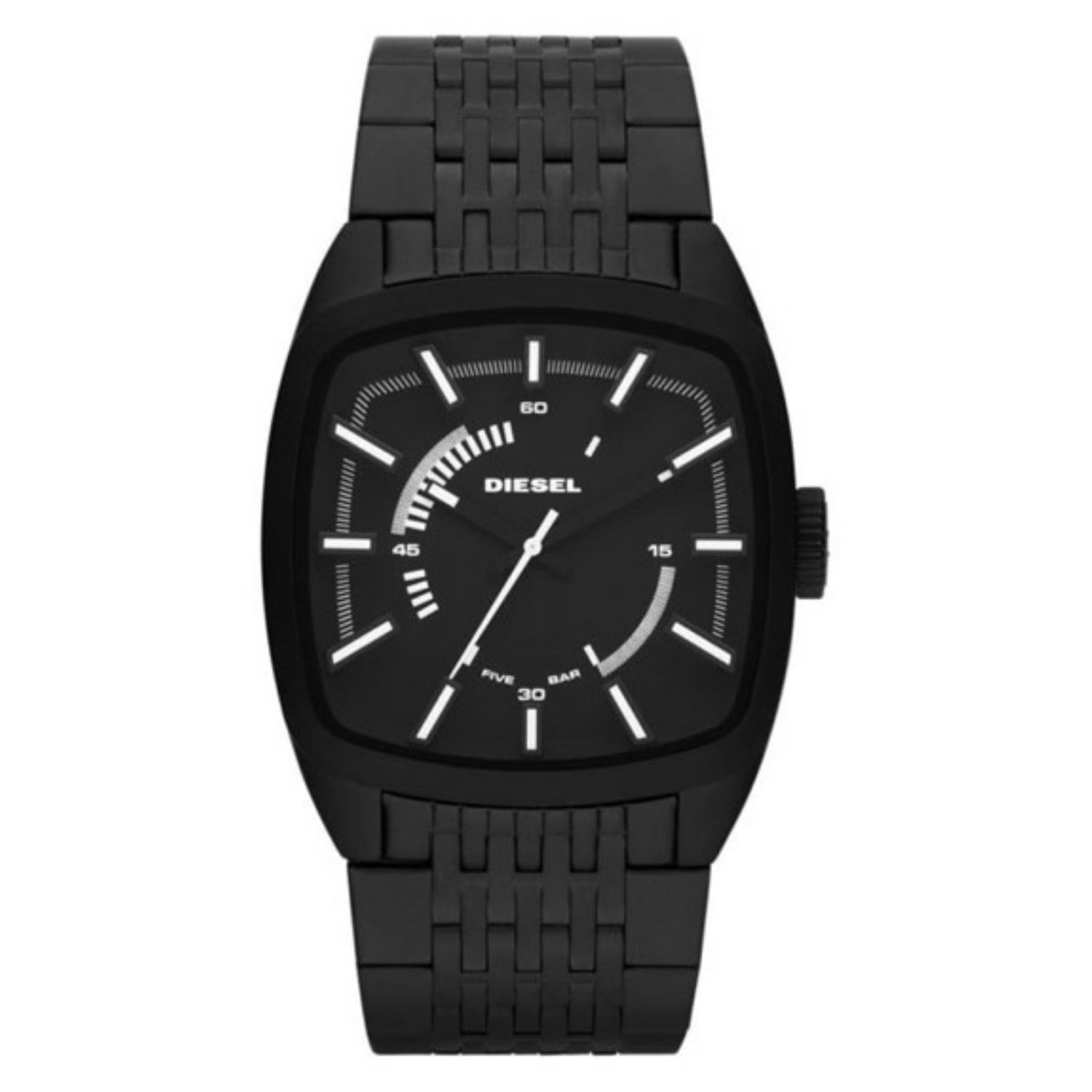 Diesel Scalped 46mm Black Dial Quartz Men's Watch DZ1586