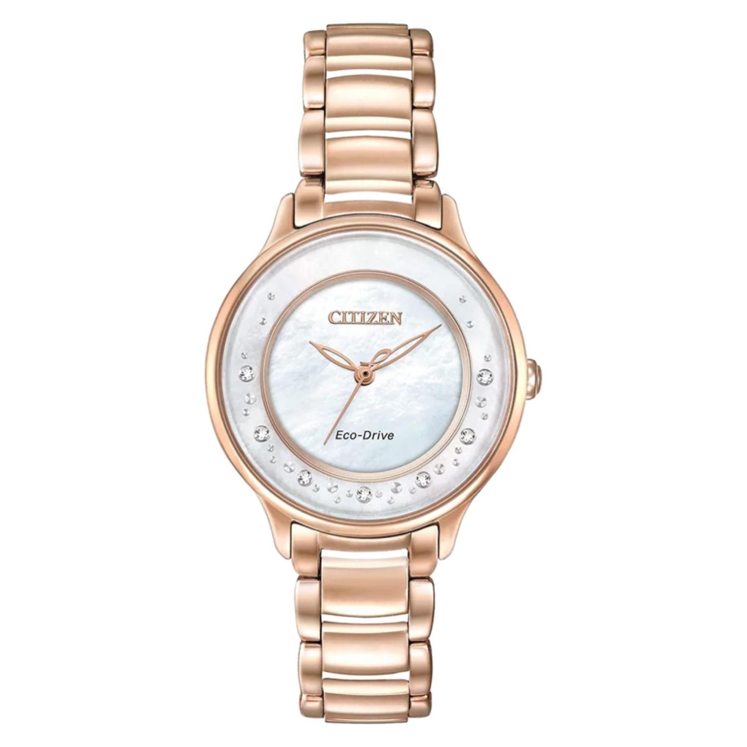 Citizen Time 30mm White Dial Quartz Women's Watch EM0382-86D