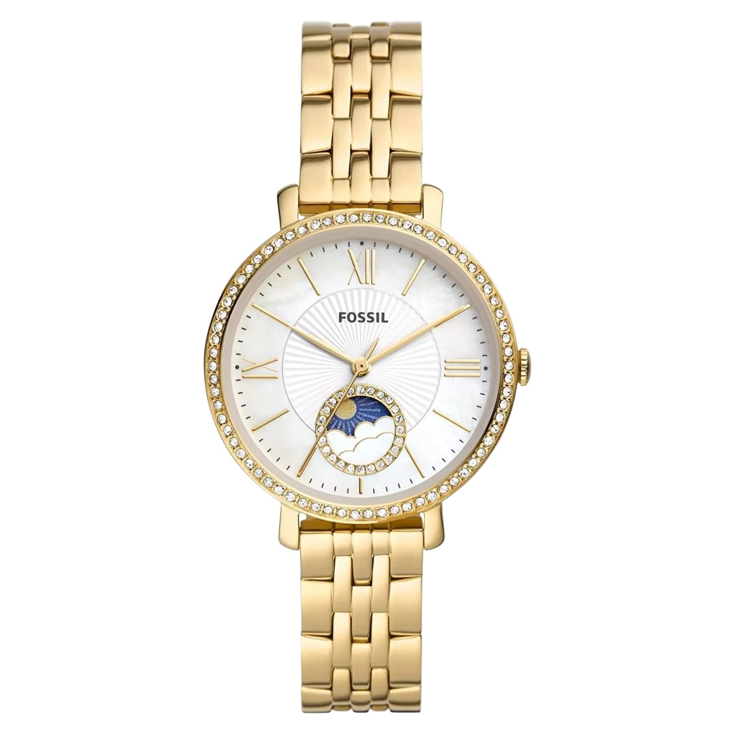 Fossil Jacqueline 36mm White Dial Quartz Women's Watch ES5167