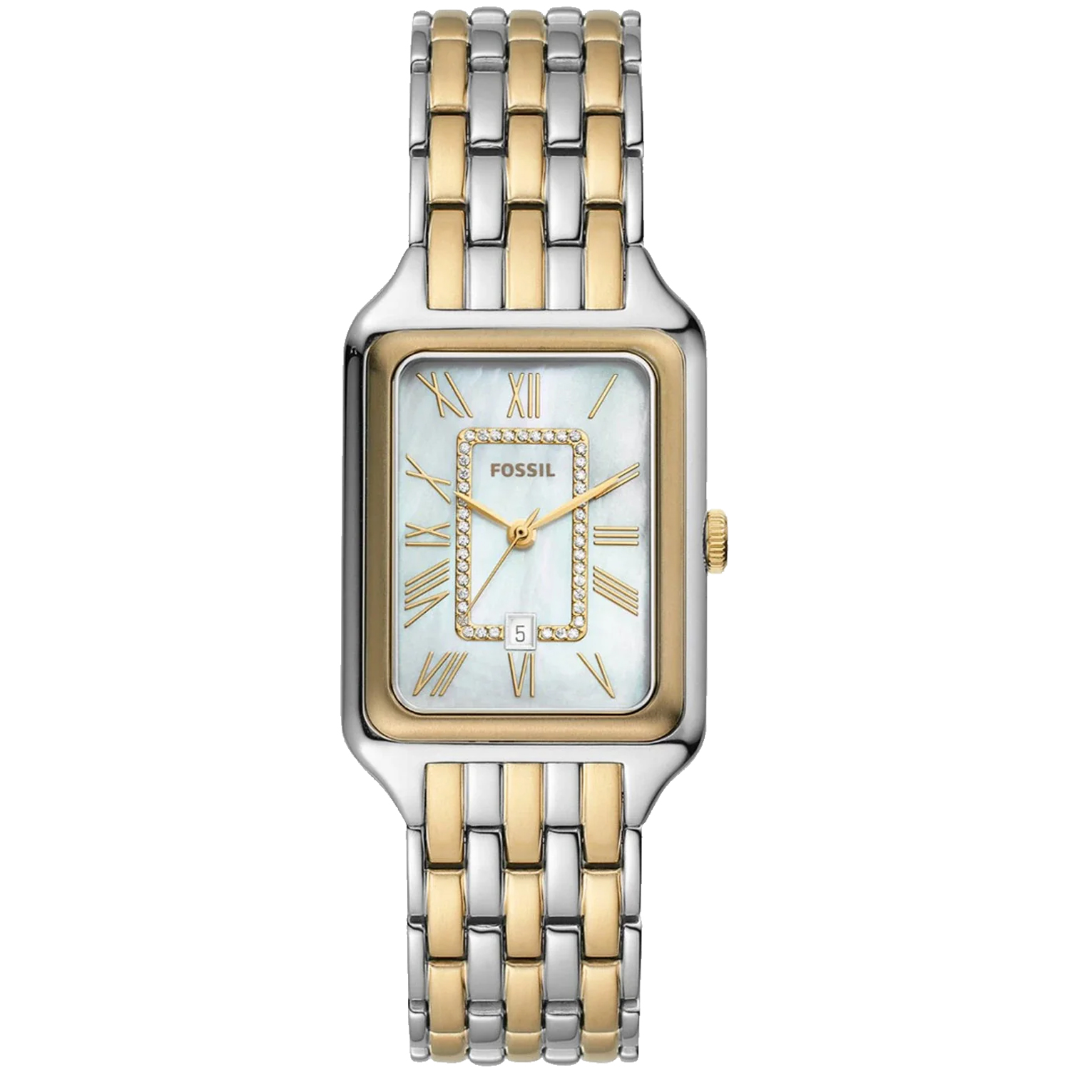 Fossil Raquel 26mm White MOP Dial Quartz Women's Watch ES5305