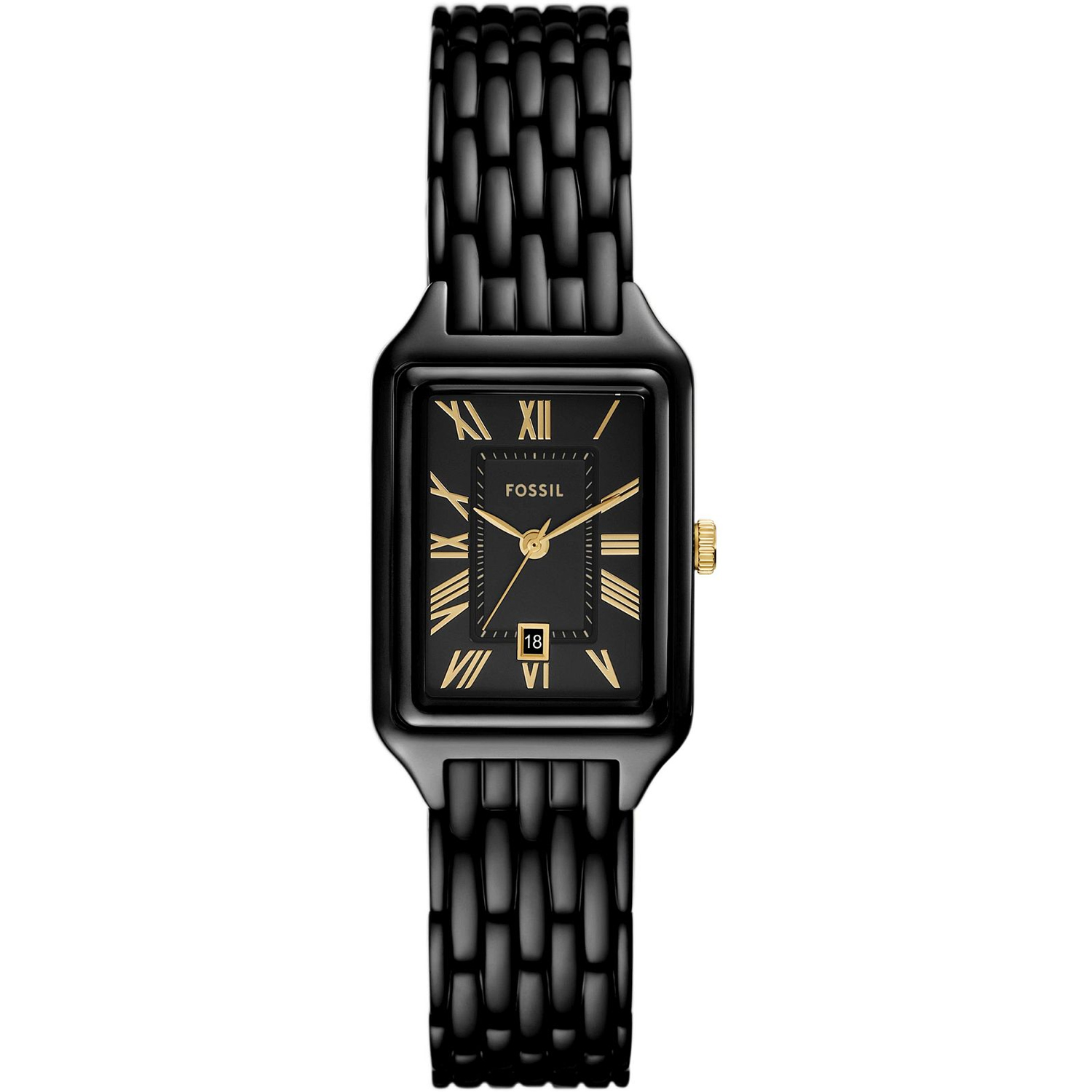 Fossil Raquel 23mm Black Dial Quartz Women's Watch ES5385