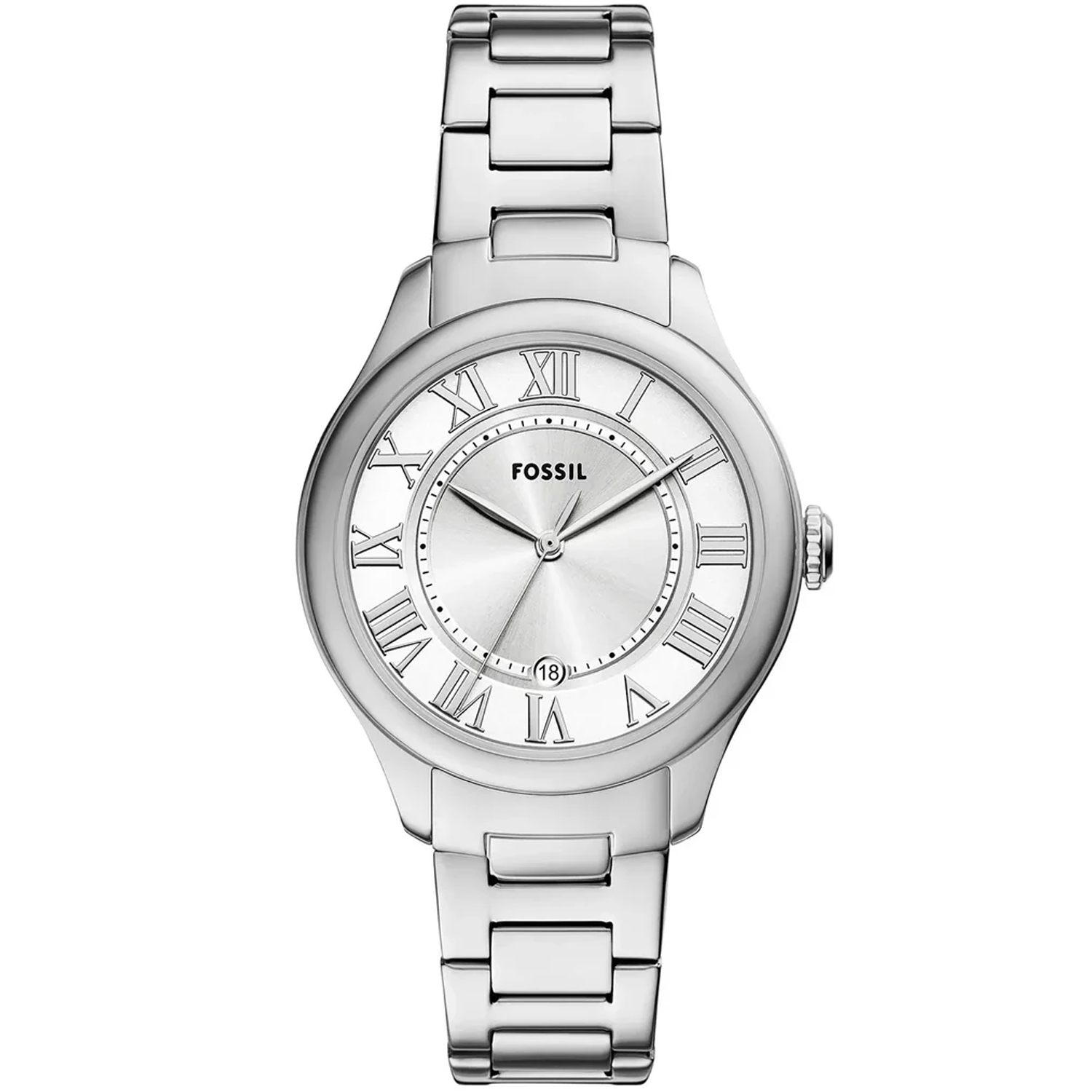 Fossil Gilmore 38mm Silver Dial Quartz Women's Watch ES5393
