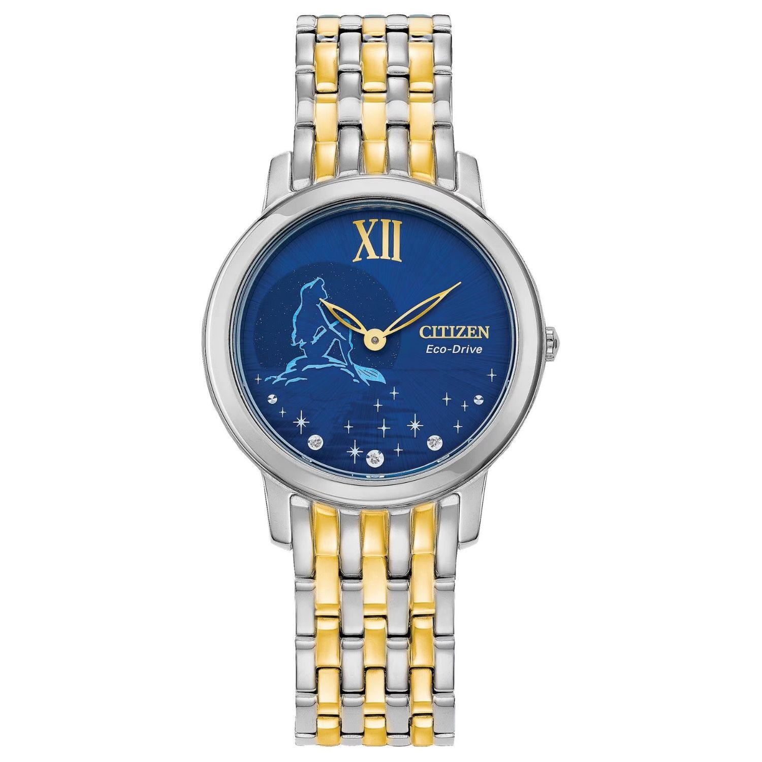 Citizen Disney 30mm Blue Dial Quartz Women's Watch EX1499-50W