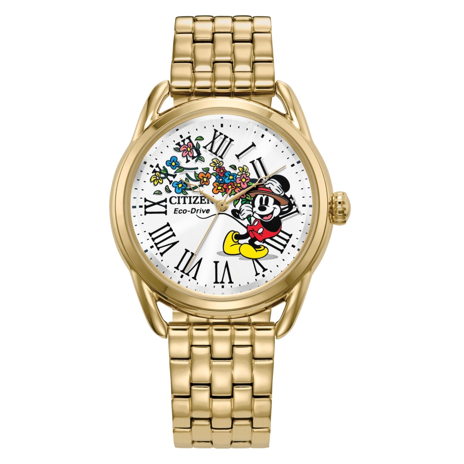 Citizen Mickey 36mm White Dial Quartz Women's Watch FE7093-57W