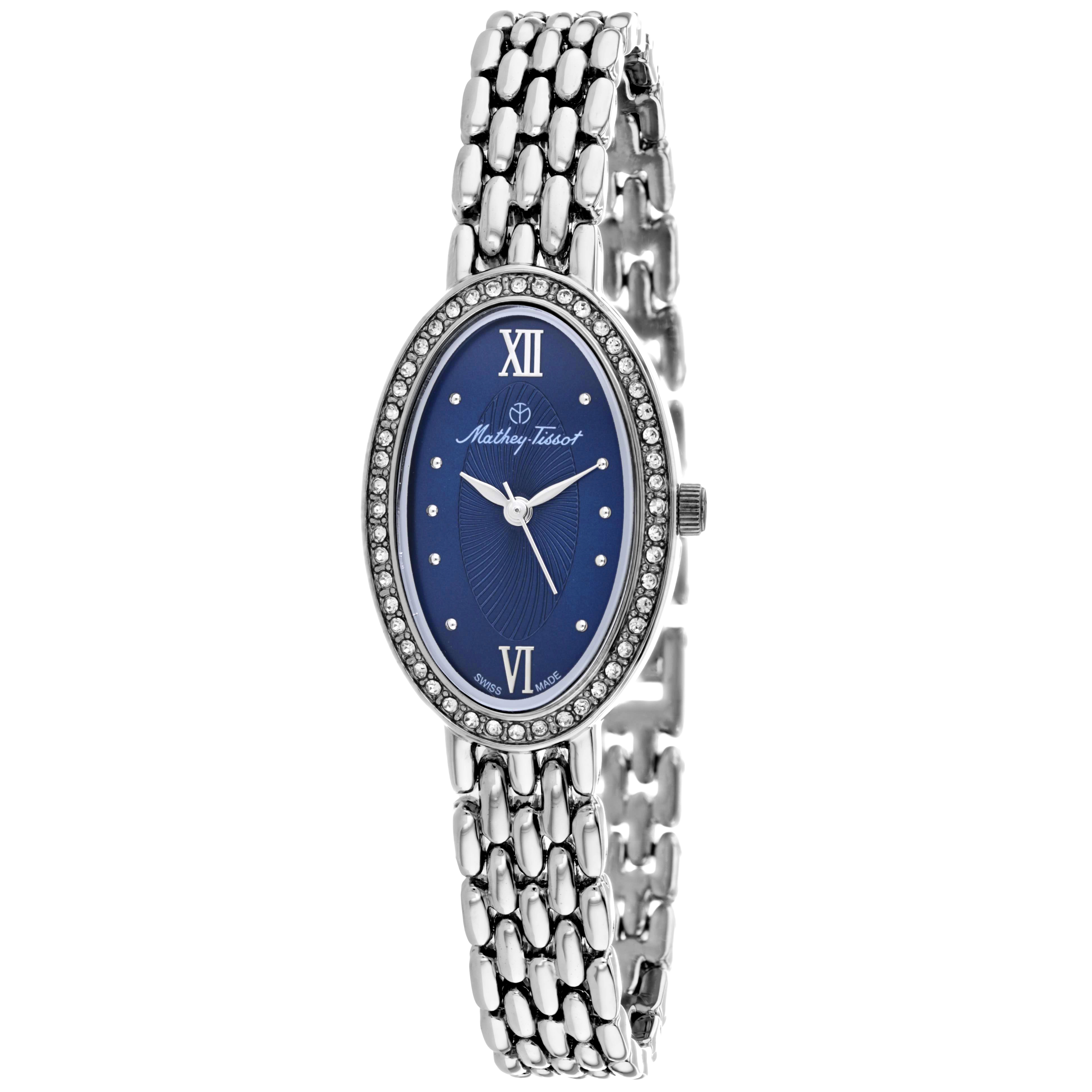 Mathey Tissot Women's Fleury XVI Blue Dial Watch - FOO1ABU | eBay