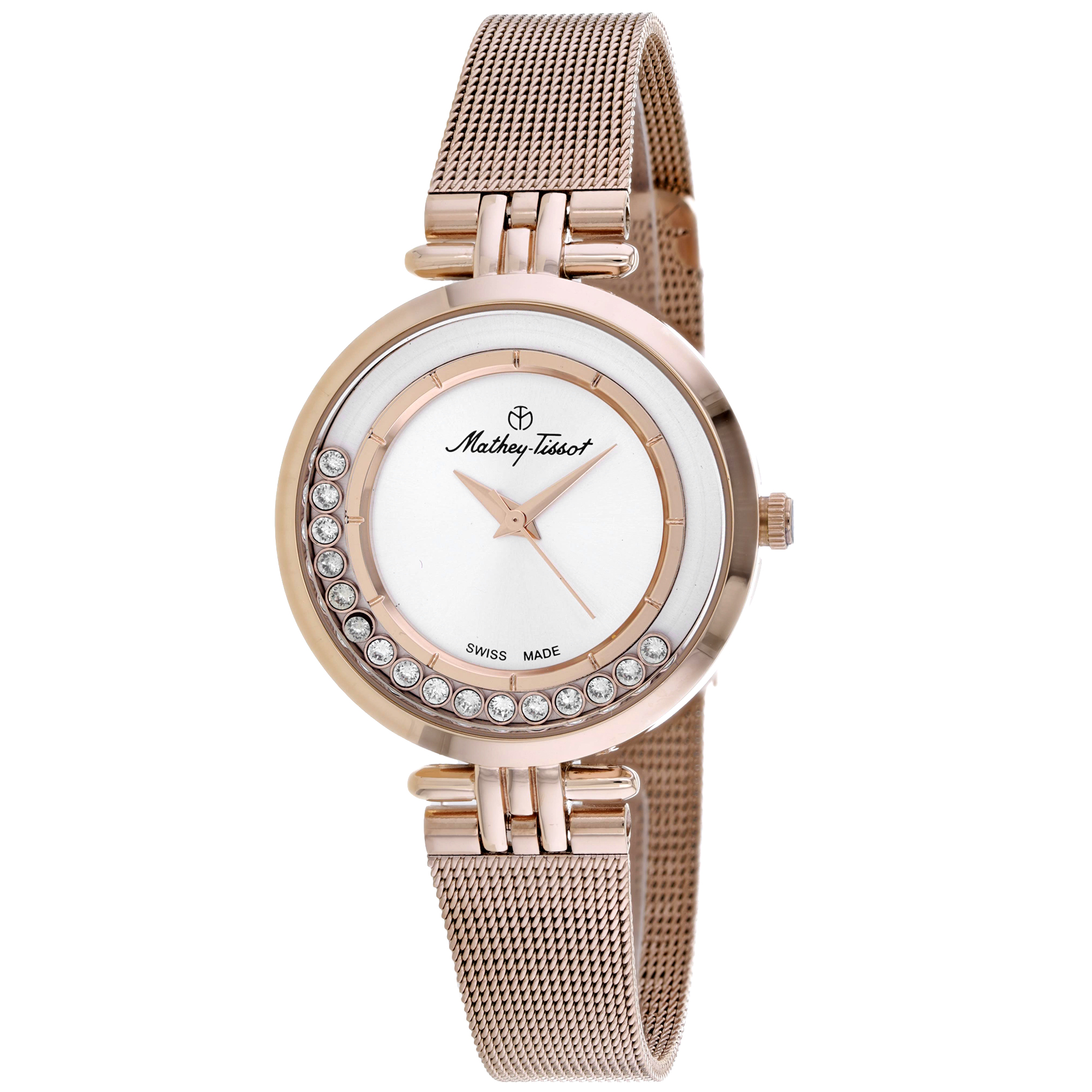 Mathey-Tissot Fleury XVI 33mm Silver Dial Quartz Women's Watch FOO4PI