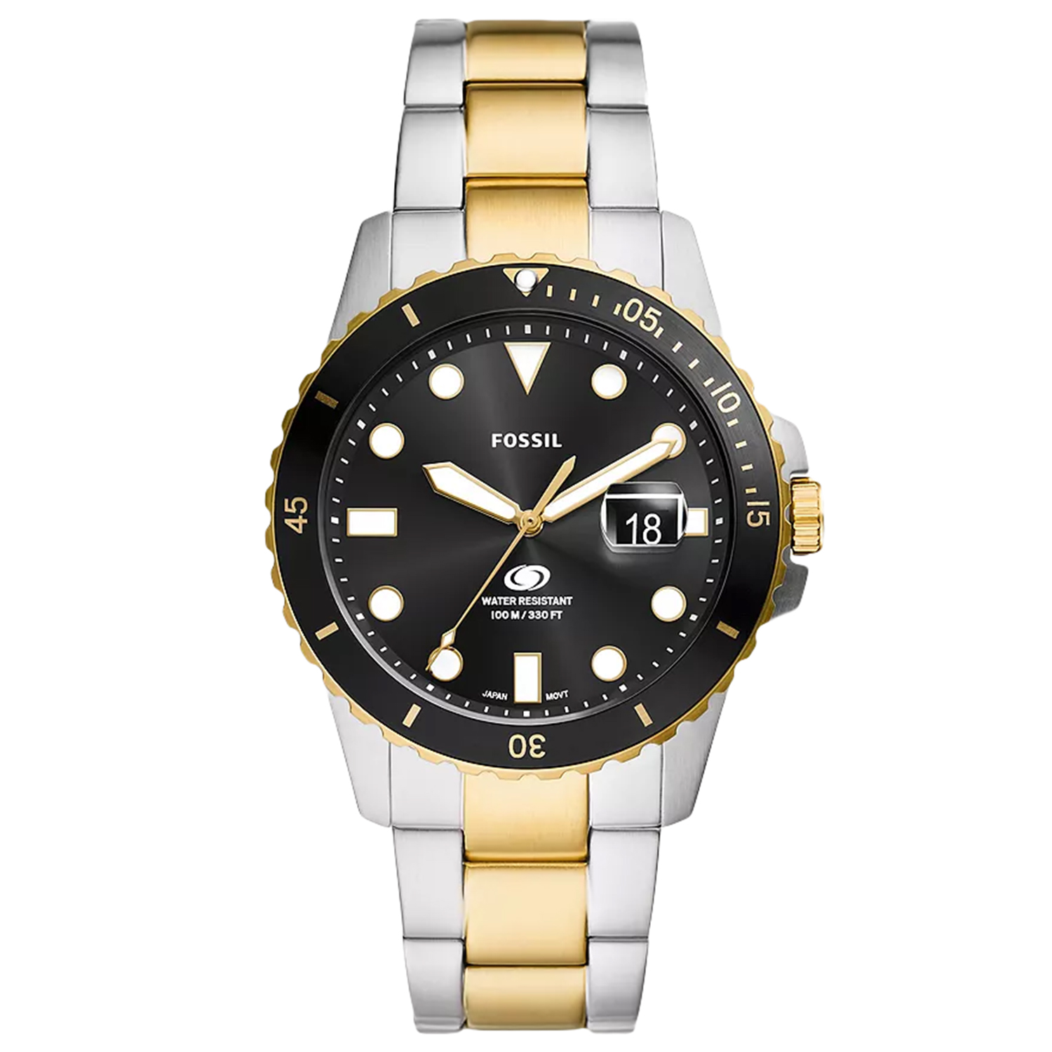 Fossil Dive 42mm Black Dial Quartz Men's Watch FS6031
