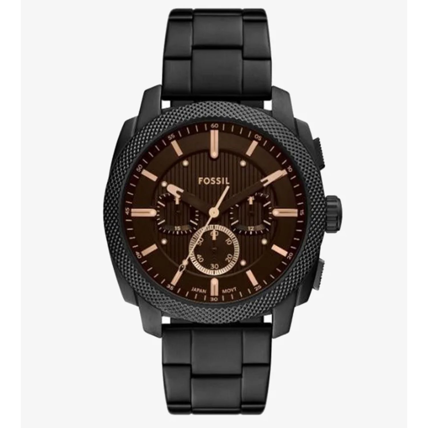 Fossil Machine 44mm Brown Dial Quartz Men's Watch FS6097