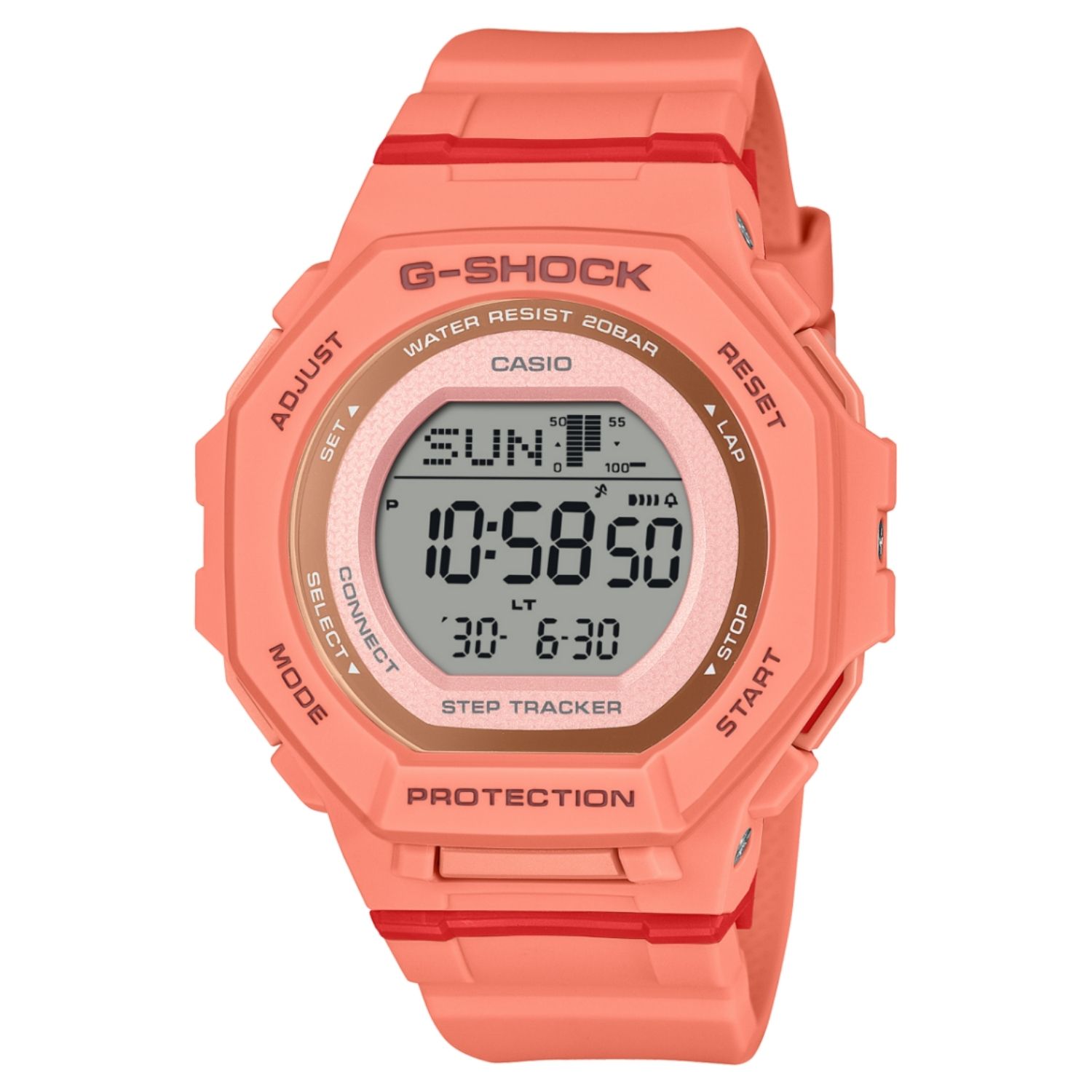 Casio Squad 46mm Digital Dial Quartz Men's Watch GMD-B300SC-4