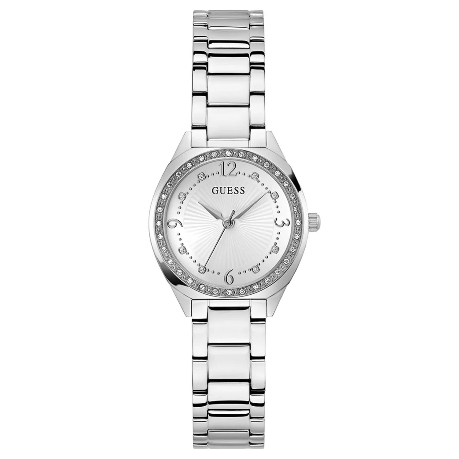 Guess Charlotte 30mm Silver Dial Quartz Women's Watch GW0767L1