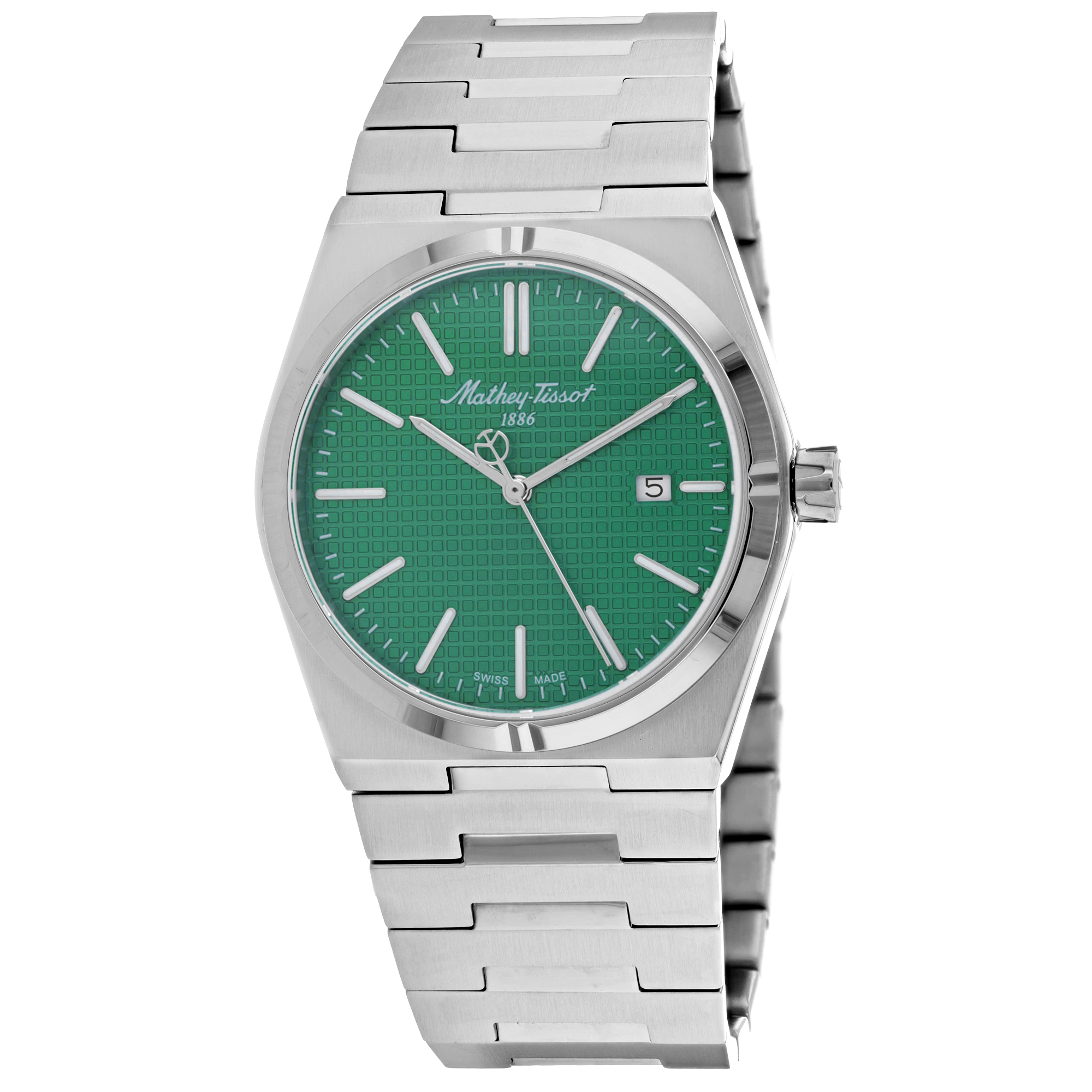 Mathey Tissot Men's Zoltan Green Dial Watch - H117AV | eBay