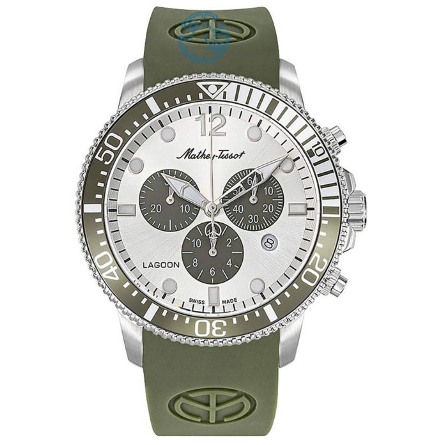 Mathey-Tissot Lagoon 43mm Silver Dial Quartz Men's Watch H123CHLGV