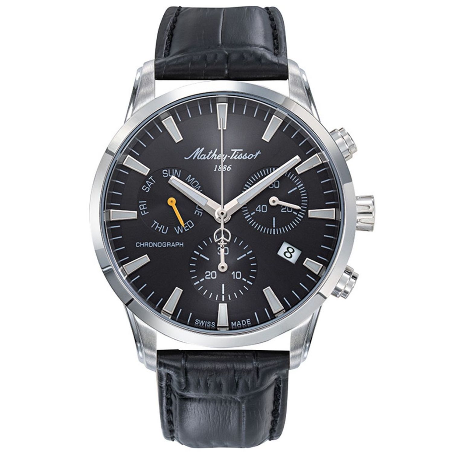 Mathey-Tissot Ares Chrono 42mm Black Dial Quartz Men's Watch H197CHALN