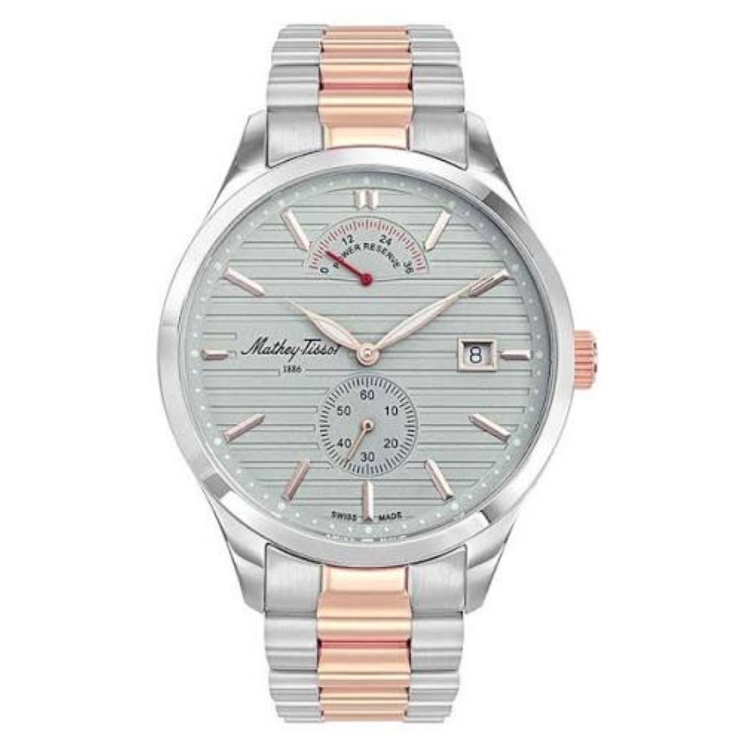 Mathey-Tissot Urban 42mm Grey Dial Quartz Men's Watch H411ATPRRS