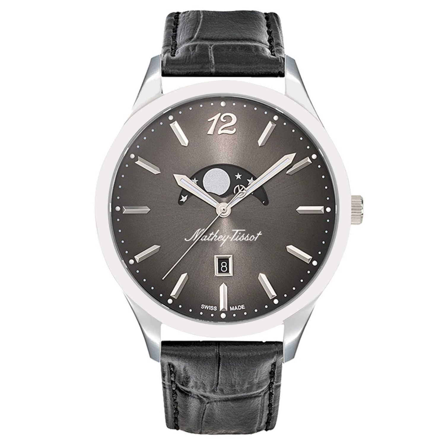 Mathey-Tissot Urban 42mm Black Dial Quartz Men's Watch H411LAN