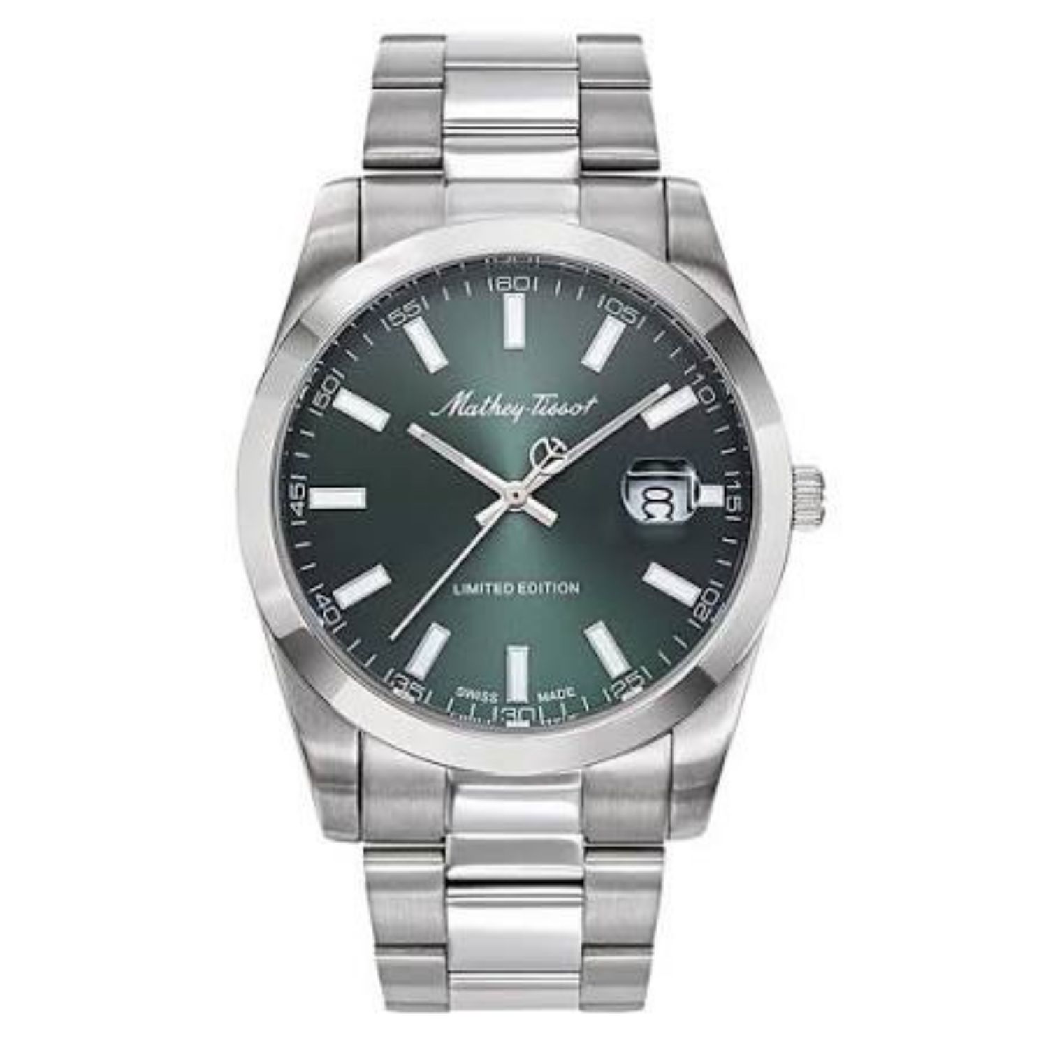 Mathey-Tissot Mathy Sunray 40mm Green Dial Quartz Men's Watch H451VE