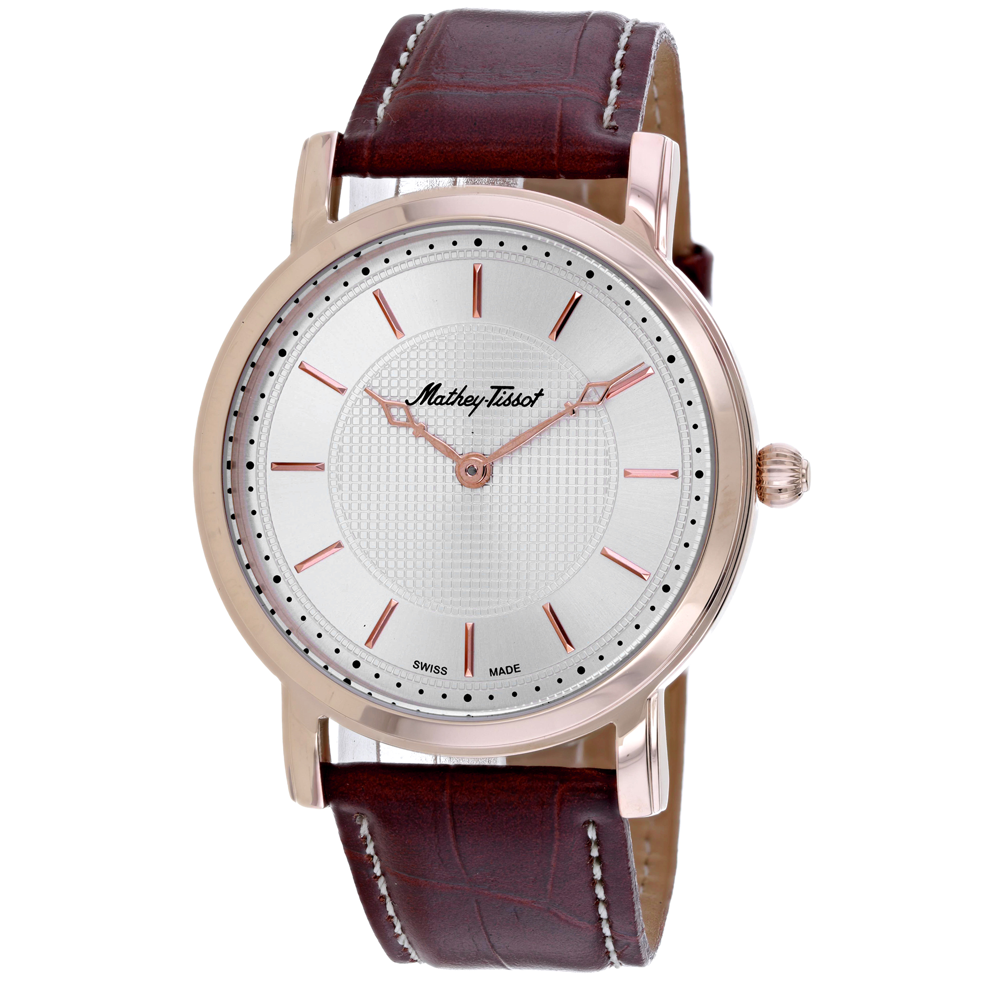 Mathey-Tissot City 42mm Silver Dial Quartz Women's Watch H611252PSS