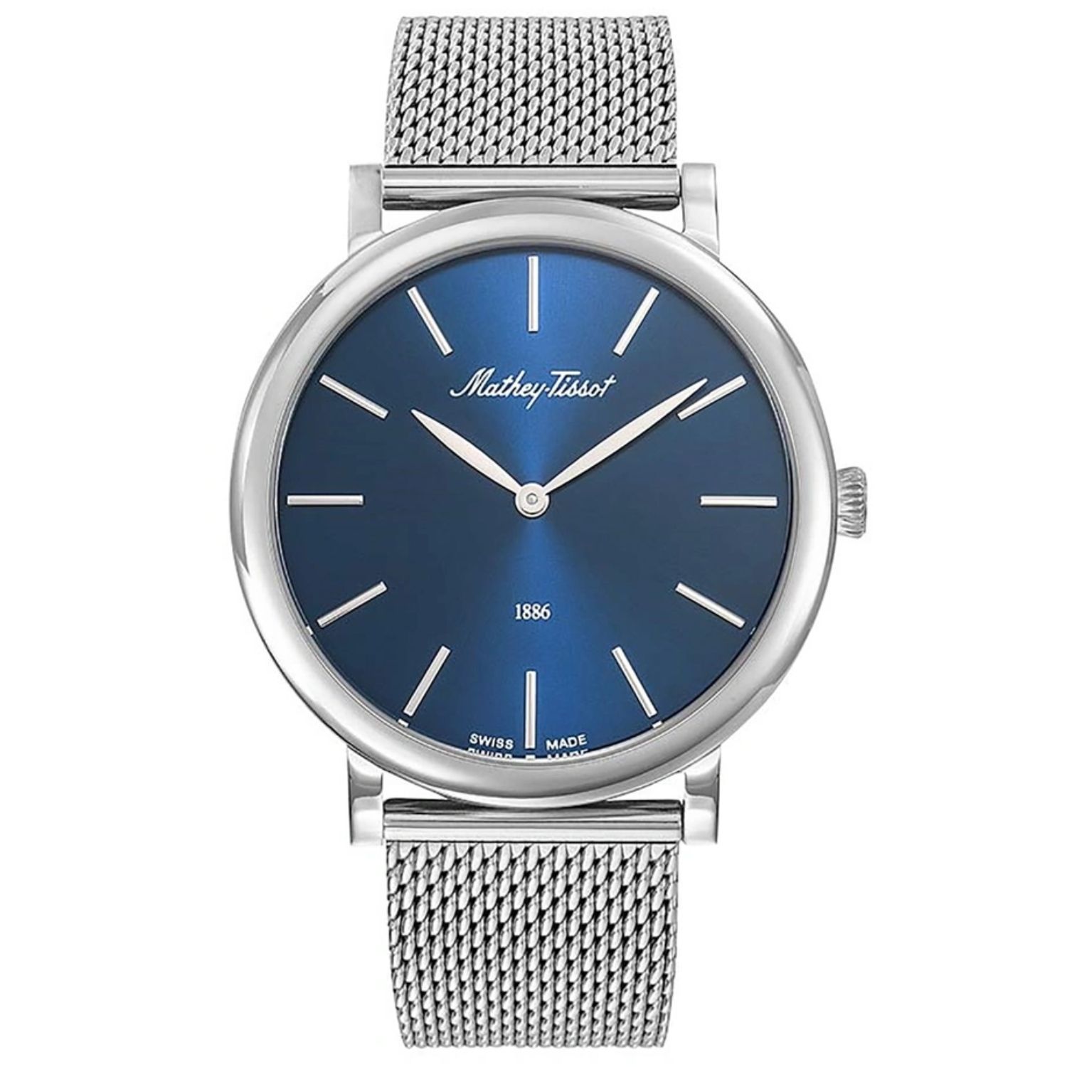 Mathey-Tissot Monsoon 40mm Blue Dial Quartz Men's Watch H7916ABU