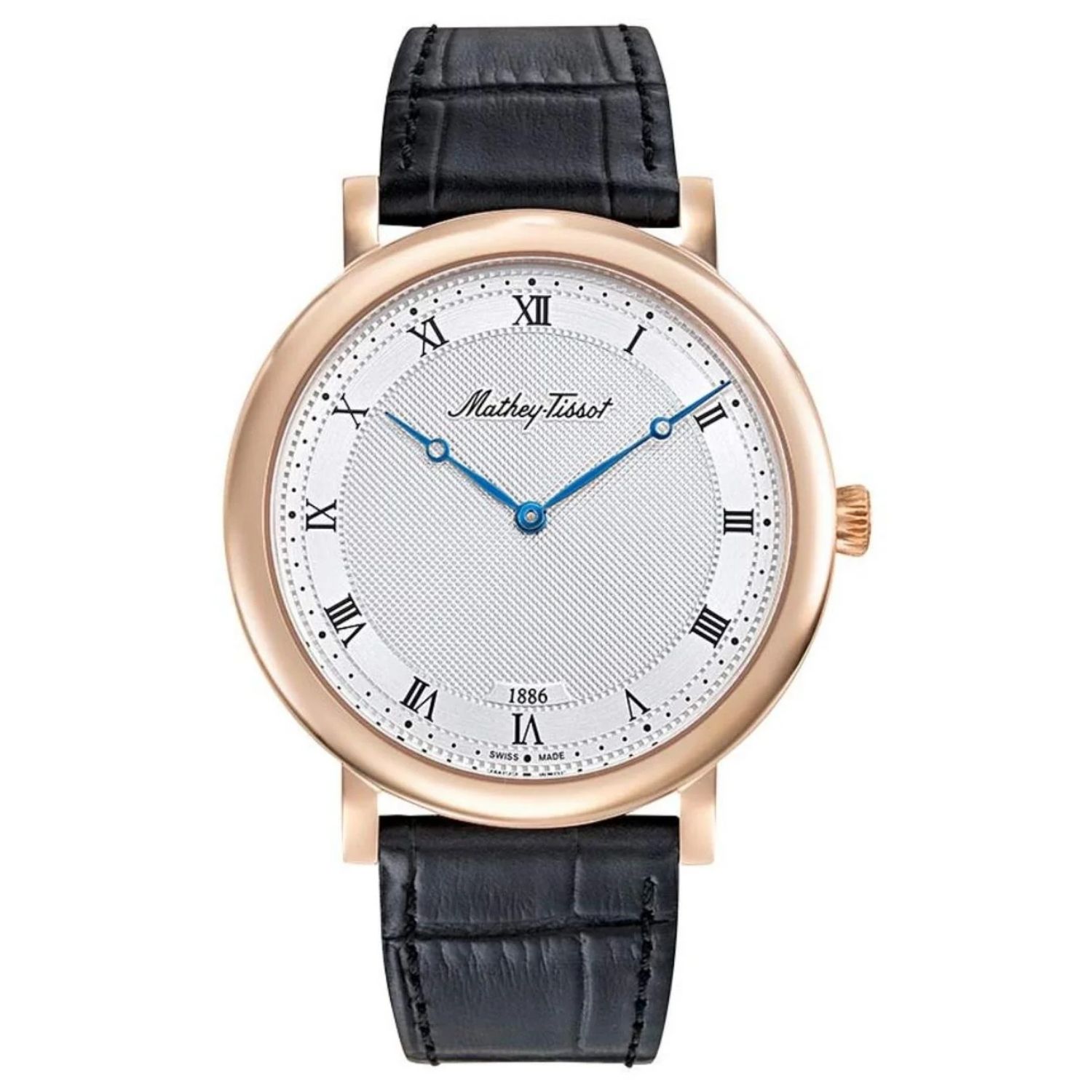 Mathey-Tissot Monsoon Roman 41mm White Dial Quartz Men's Watch H7916PBR