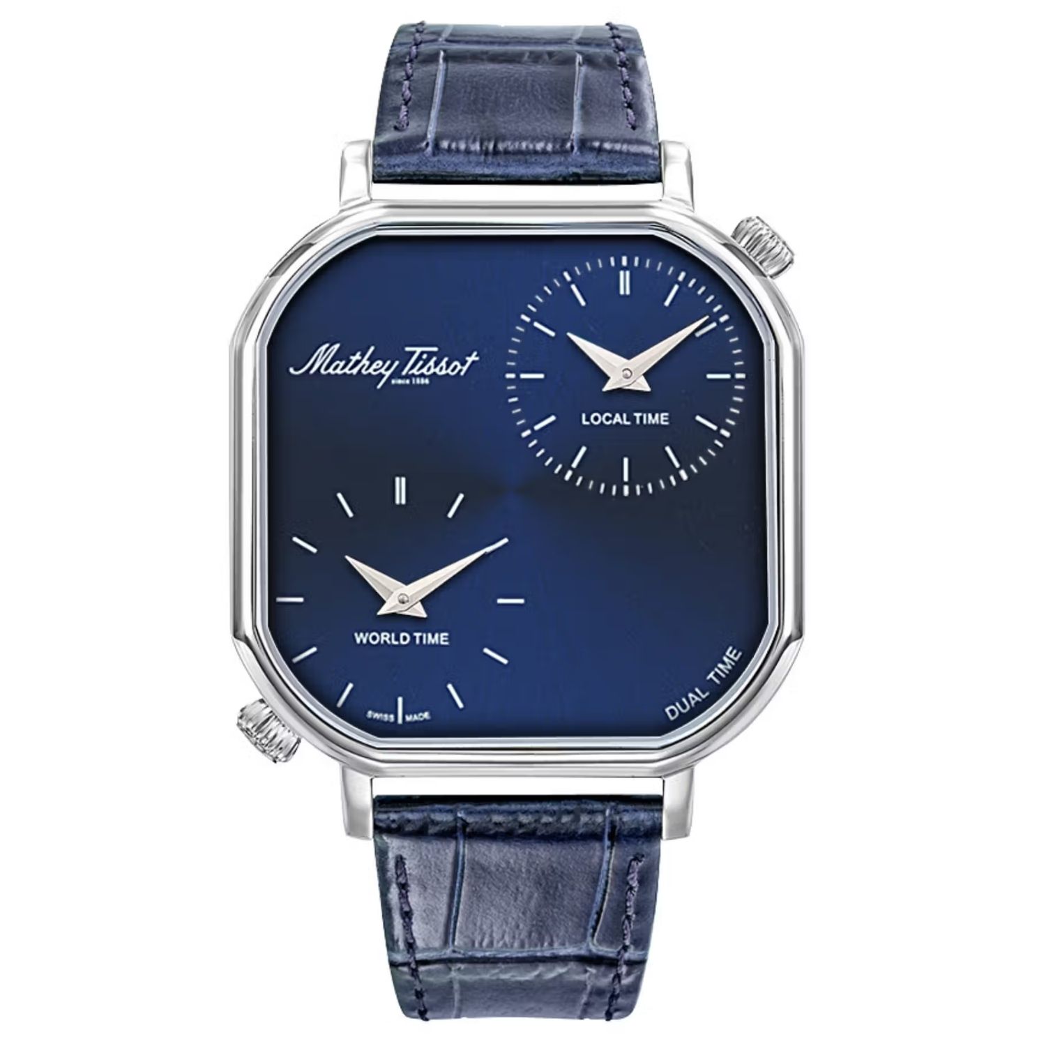 Mathey-Tissot Monsoon 40mm Blue Dial Quartz Men's Watch H7917DTALBU