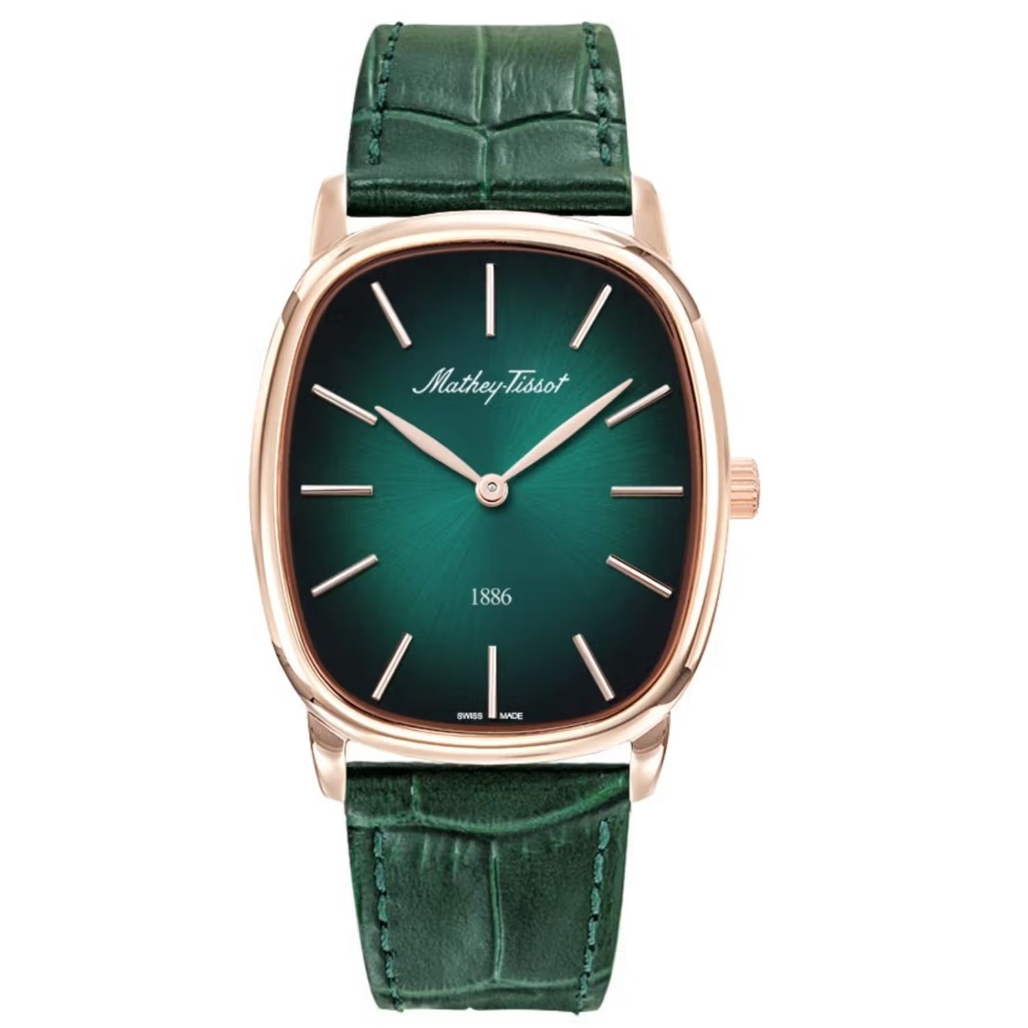 Mathey-Tissot Martin 39mm Green Dial Quartz Men's Watch H7919PLV