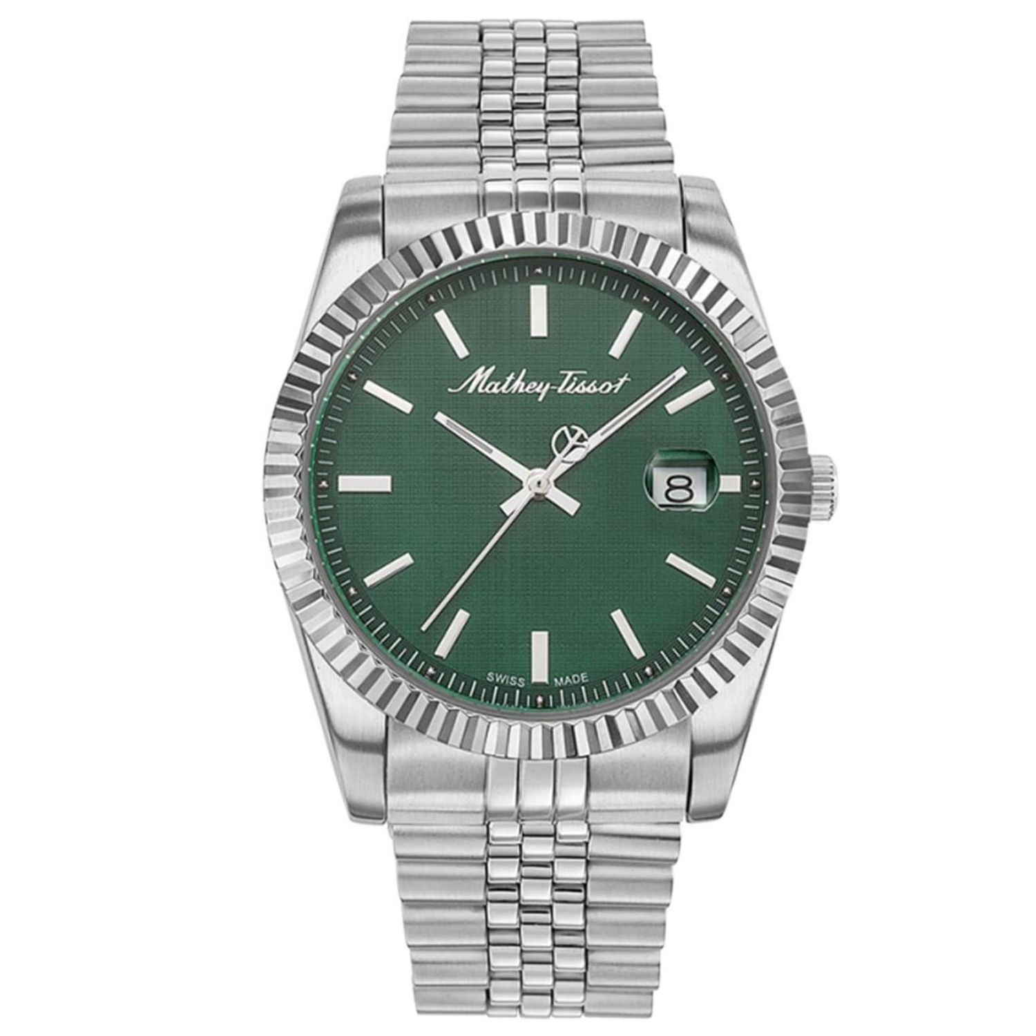 Mathey-Tissot Mathy III 40mm Green Dial Quartz Men's Watch H810AV
