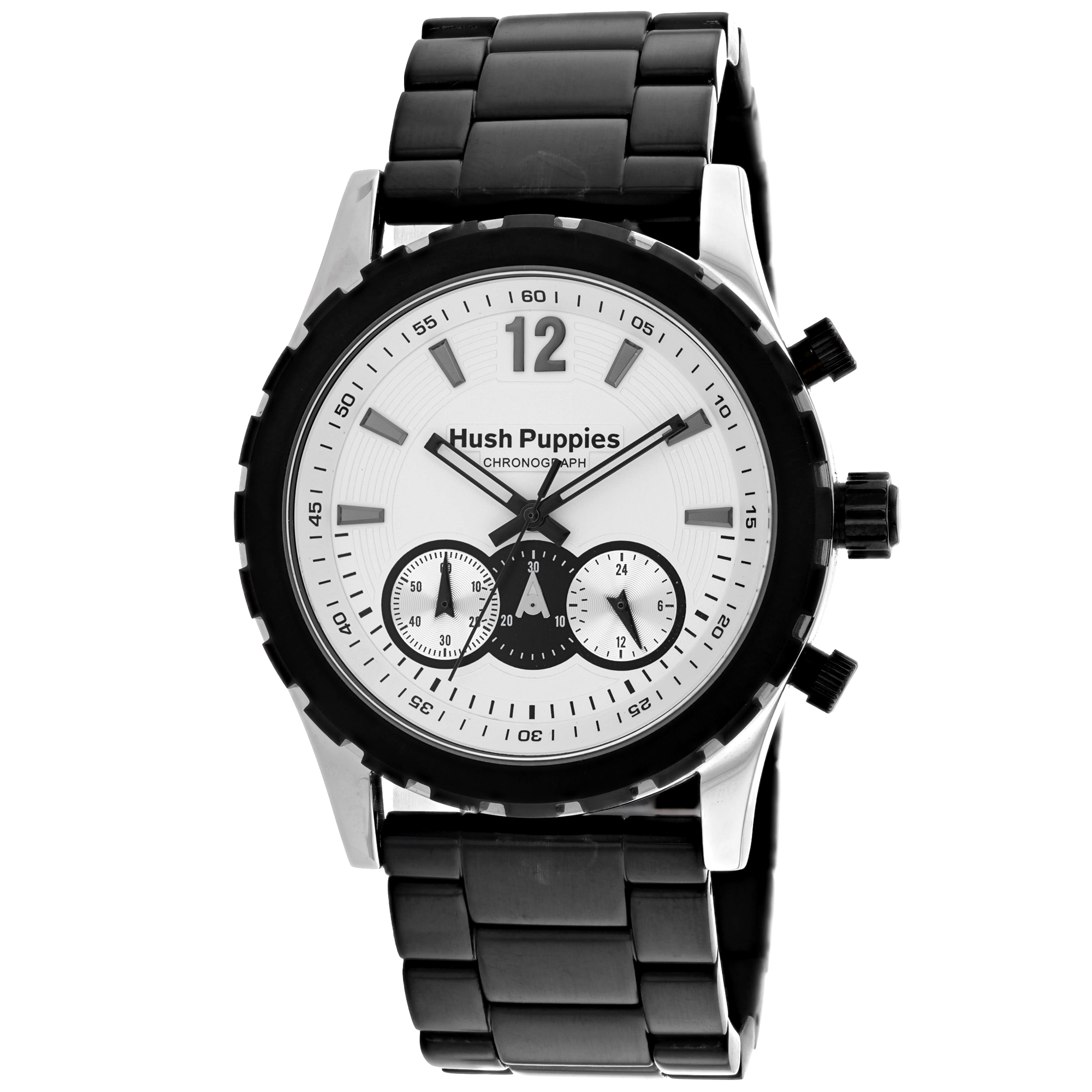 Hush Puppies Classic 46mm White Dial Quartz Men's Watch HP.6053M.1501