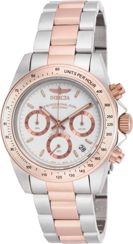 Invicta Speedway 40mm White Dial Quartz Men's Watch ILE6932A