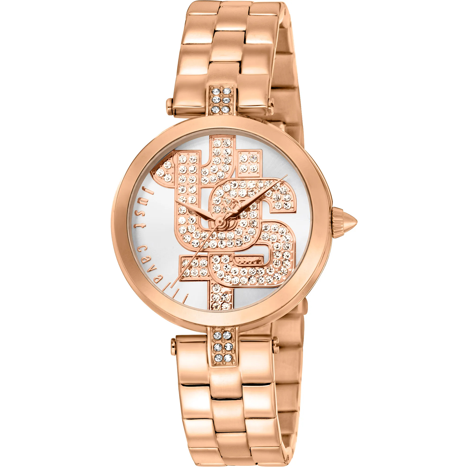 Just Cavalli Maiuscola 32mm Silver Dial Quartz Women's Watch JC1L241M0075