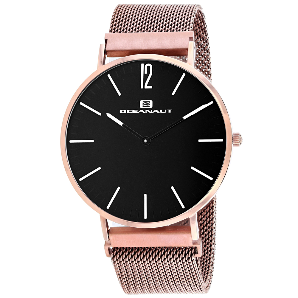 Oceanaut Magnete 41mm Black Dial Quartz Men's Watch OC0106