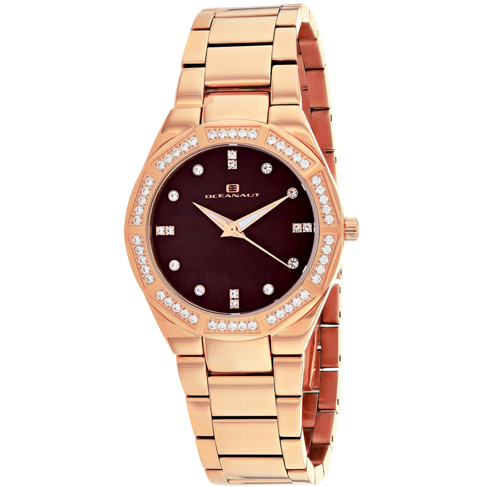 Oceanaut Athena 35mm Brown Mother of Pearl Dial Quartz Women's Watch OC0256