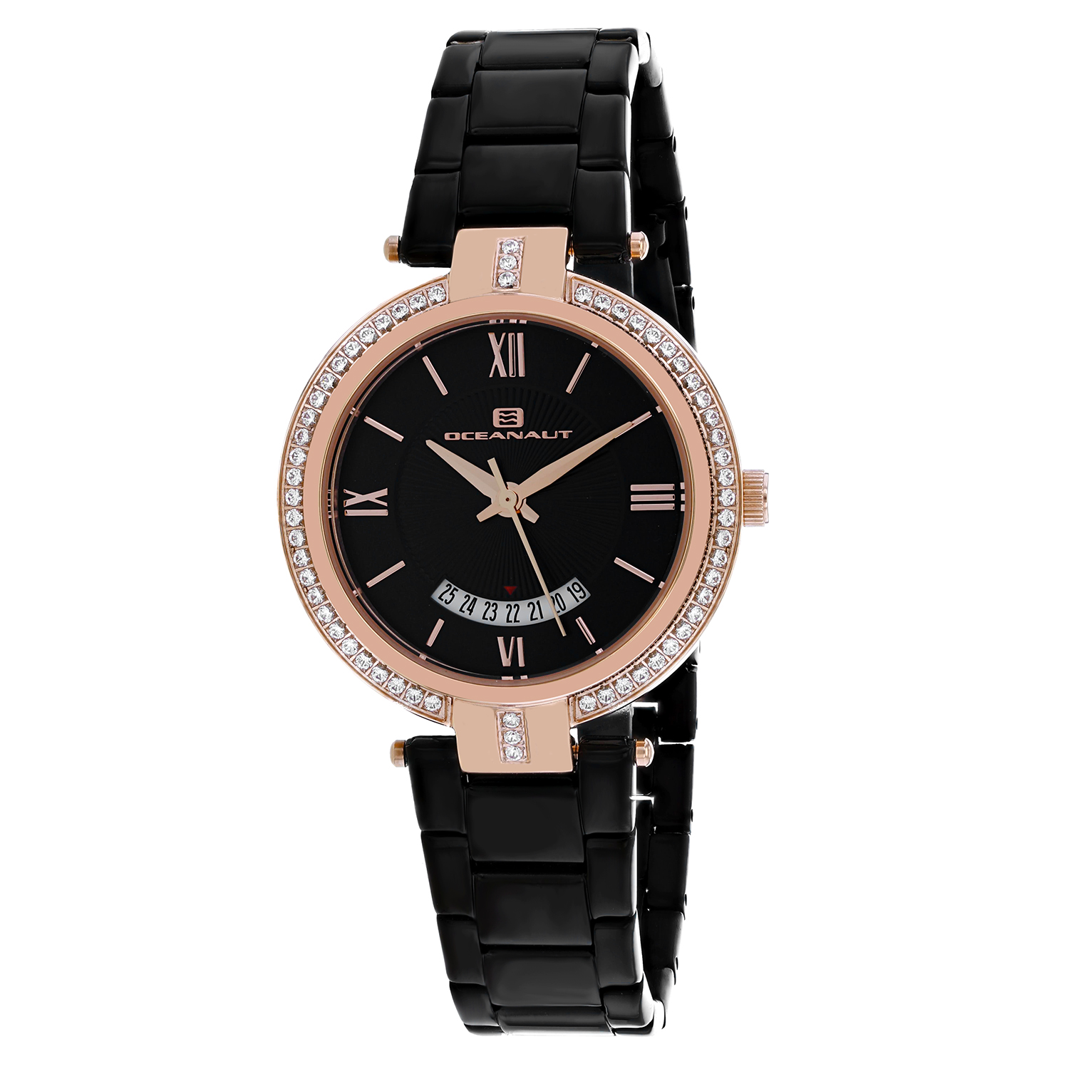 Oceanaut Amaya 32mm Black Dial Quartz Women's Watch OC0293